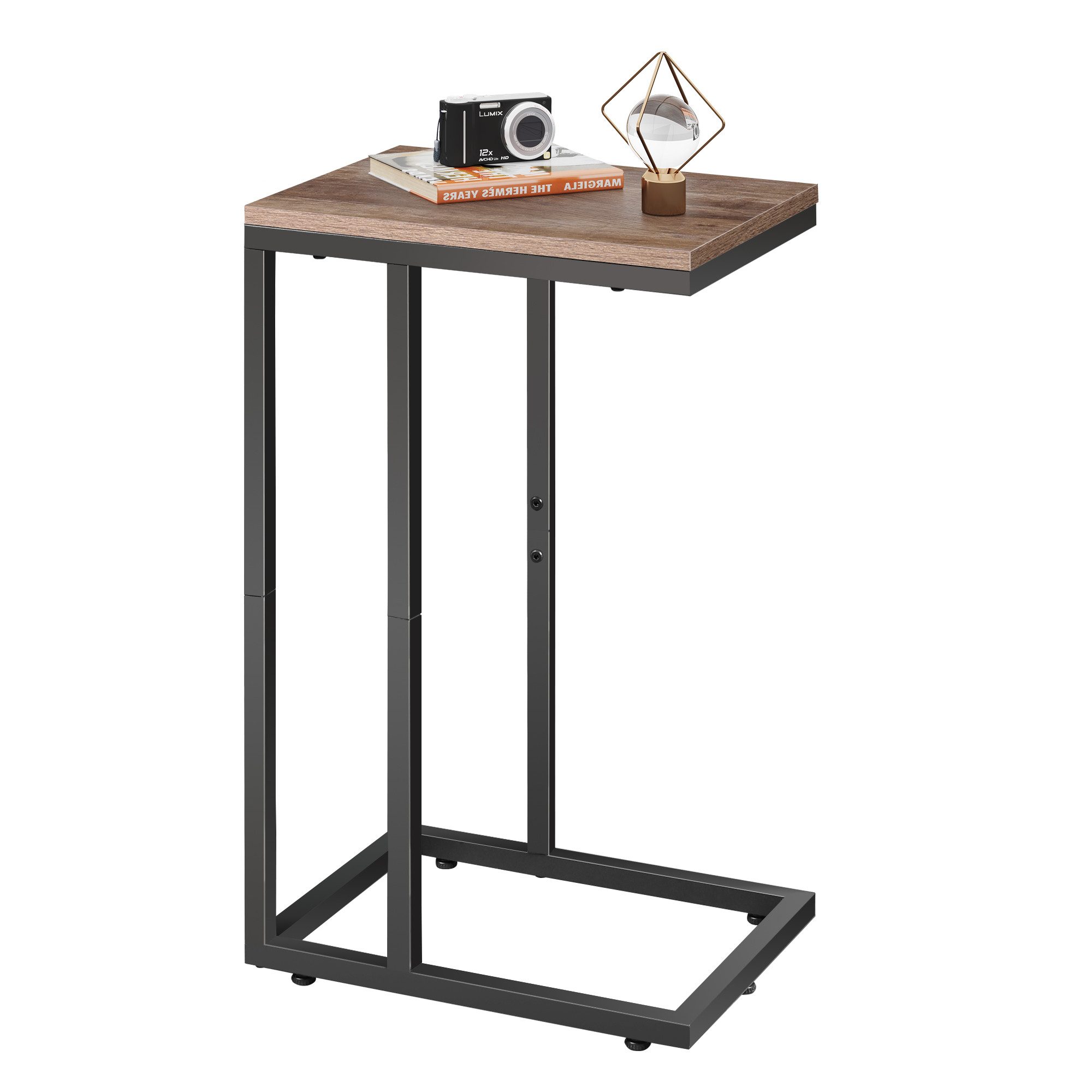 WLIVE Beistelltisch C-Form Nachttisch Sofatisch Laptop-Tisch, günstig online kaufen