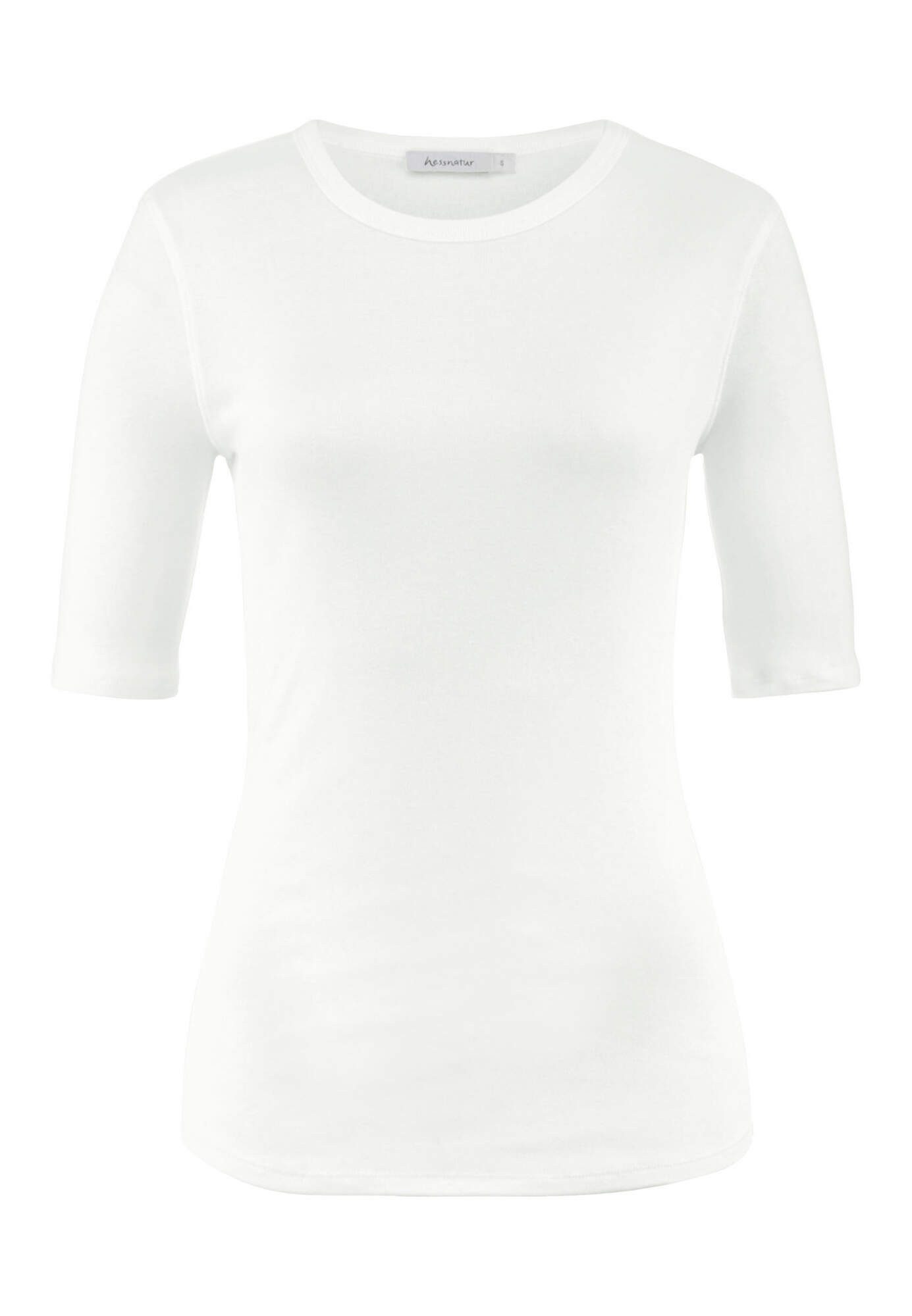 Hessnatur T-Shirt Softrib Kurzarm Slim aus günstig online kaufen