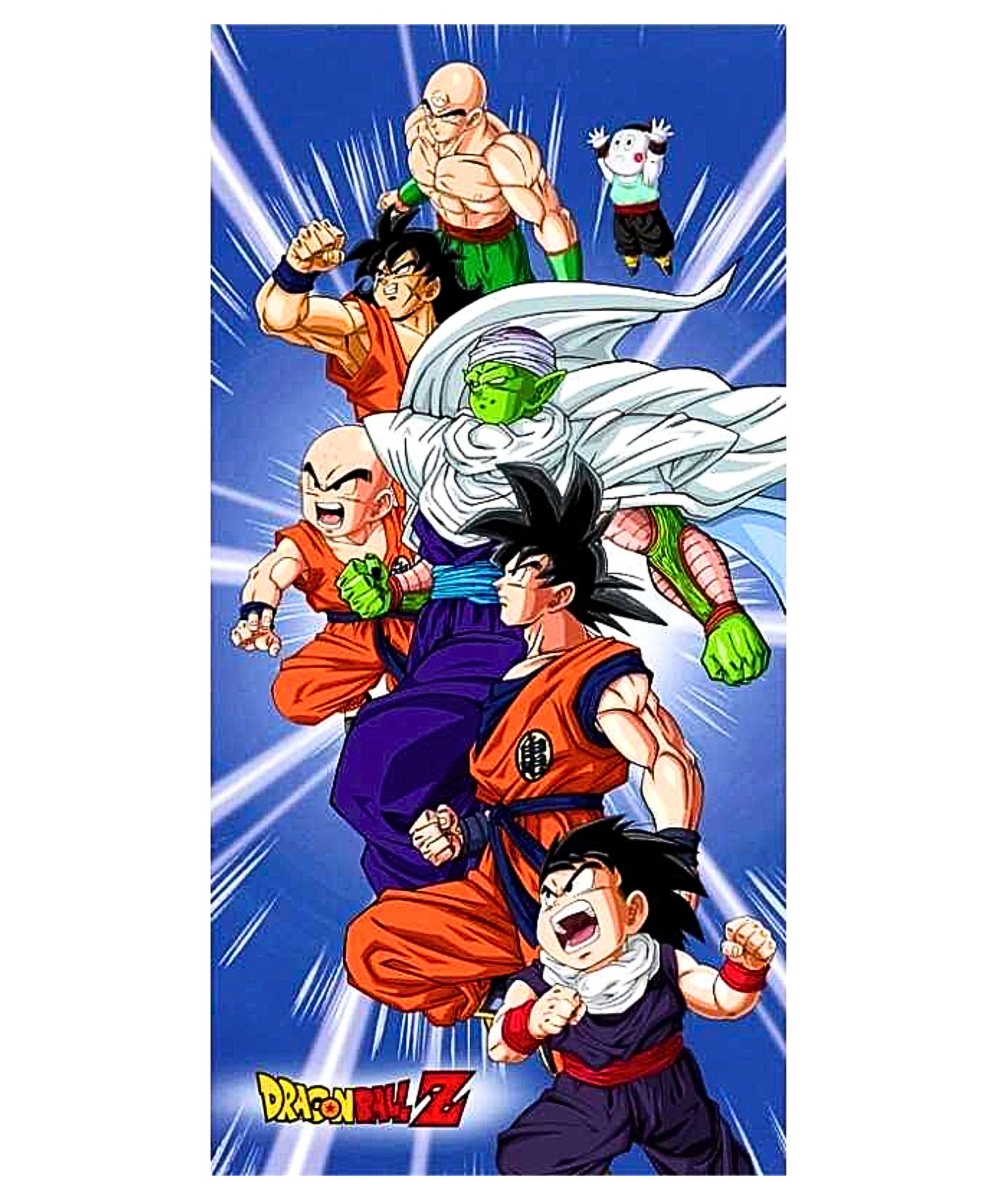 Dragon Ball Badetuch, Mikrofaser, Jungen Strandtuch günstig online kaufen