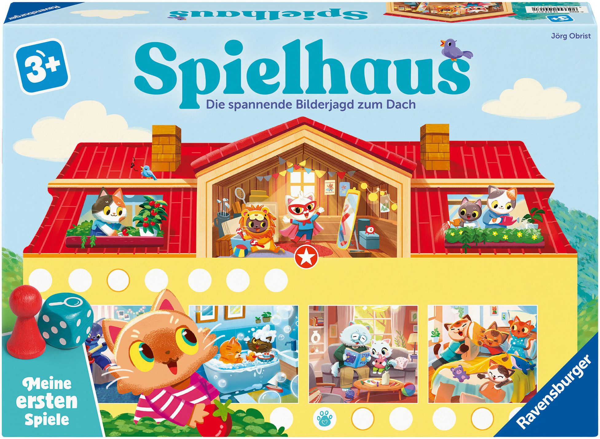 Ravensburger Spiel Spielhaus, Kinderspiel, Made in Europe