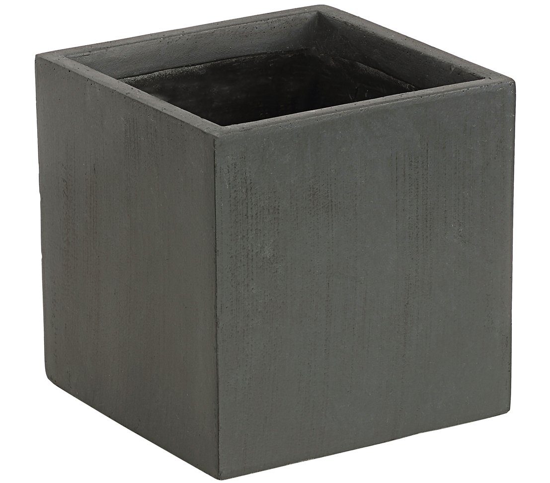 Dehner Blumentopf Pflanztopf Manchester, quadratisch, Kunststein, günstig online kaufen