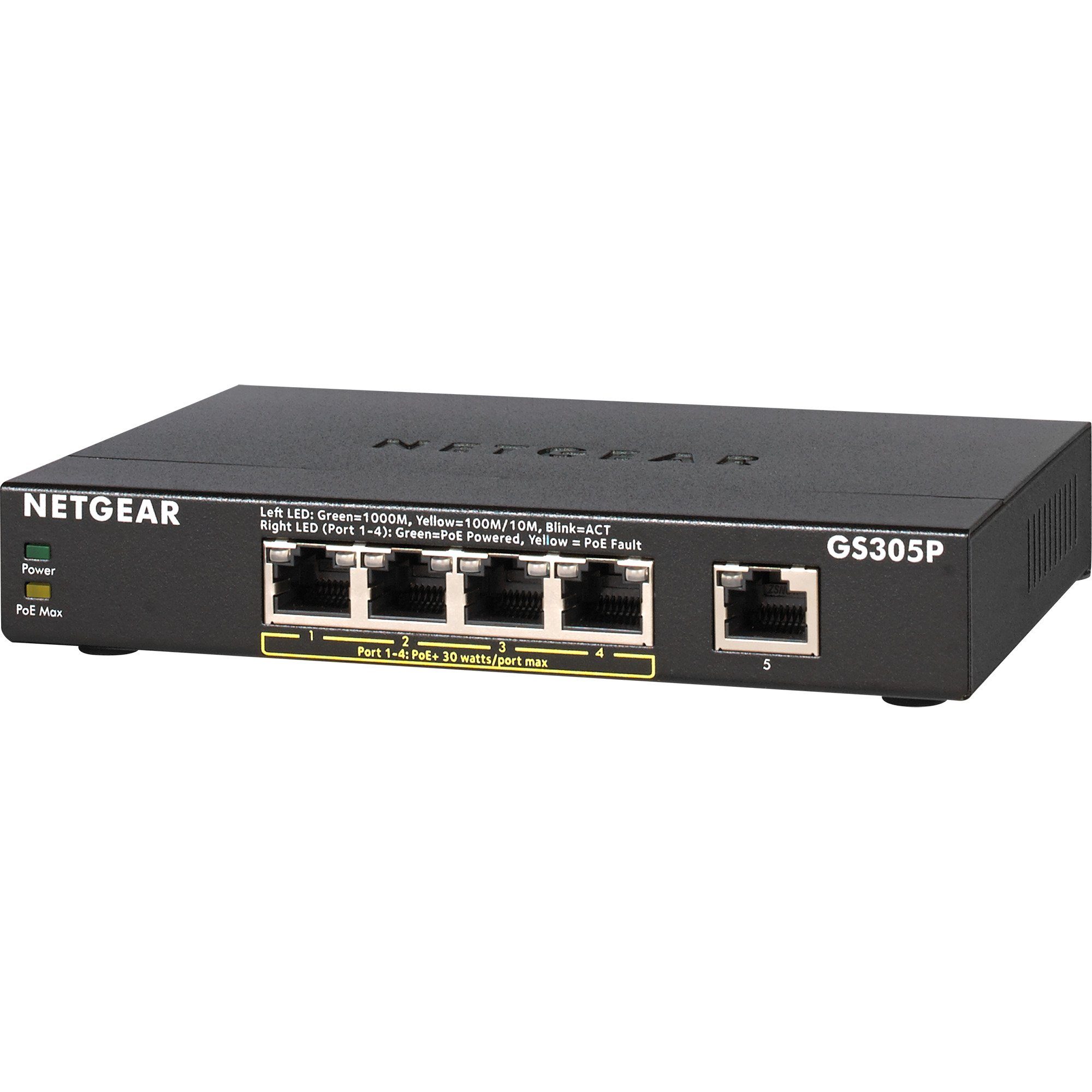 Switch GS305P, Netzwerk-Switch Netgear NETGEAR