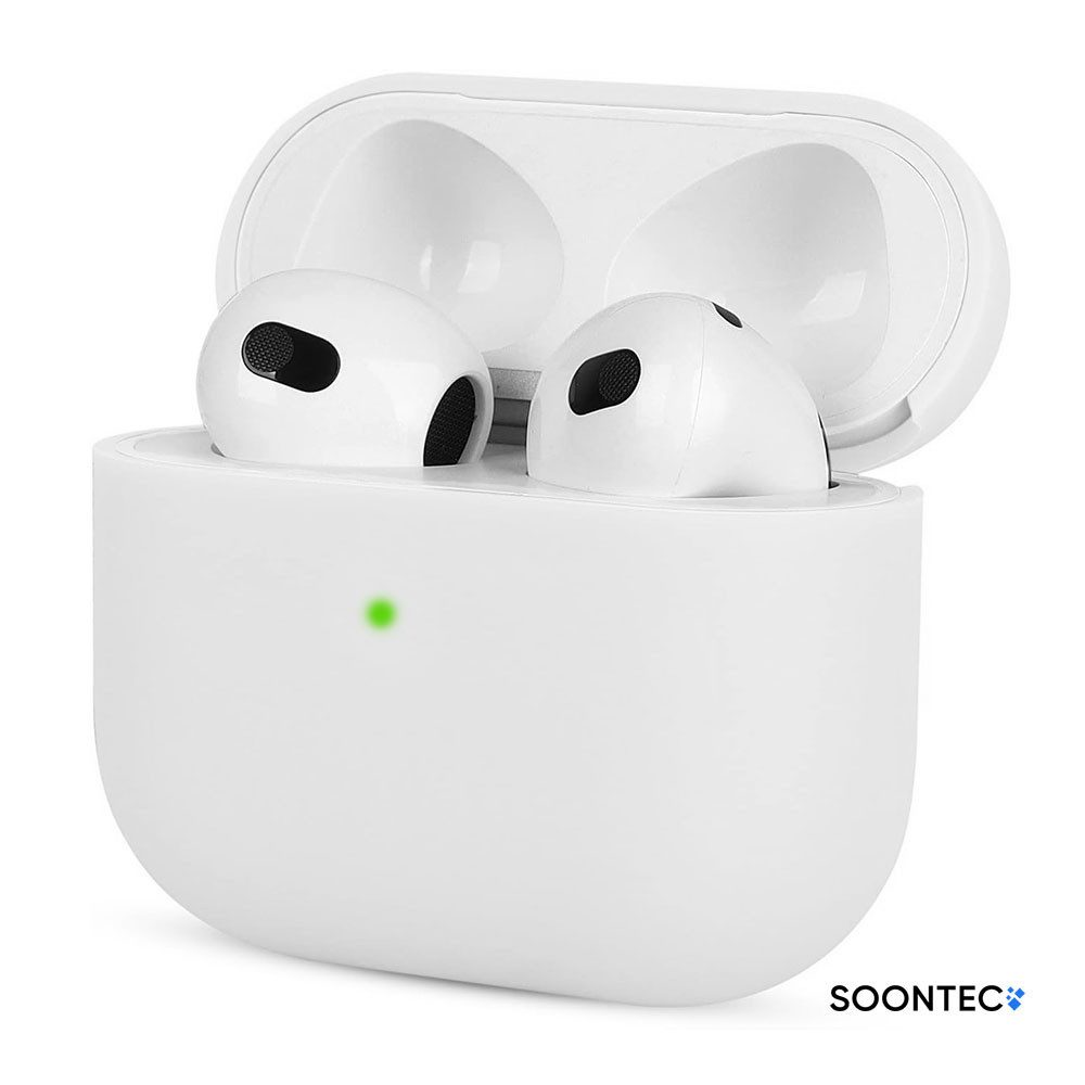SOONTEC Kopfhörer-Schutzhülle AirPods 3 Case, Passend für AirPods 3. Gen
