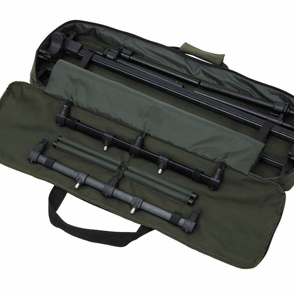 Prologic Rutenständer C-SERIES TWIN SUPPORT 3 RUTEN ROD POD mit Tasche, (Lieferung in gepolsterter Tragetasche)