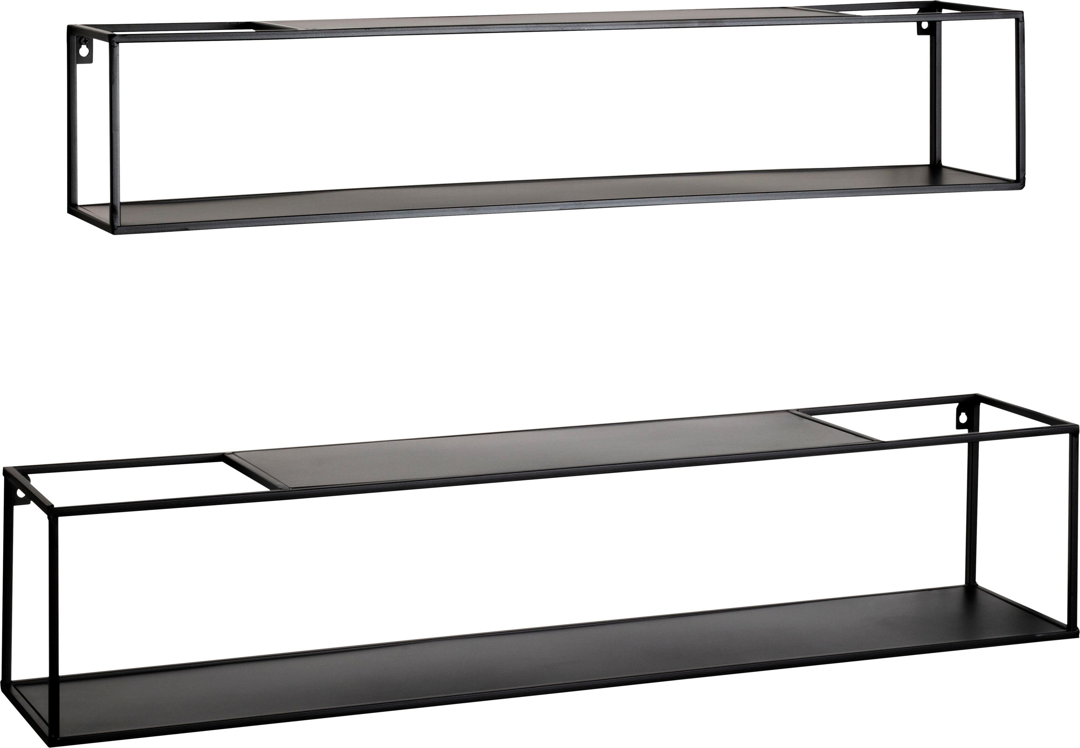 HAKU Wandregal 22569, Breite 85 und 95 cm