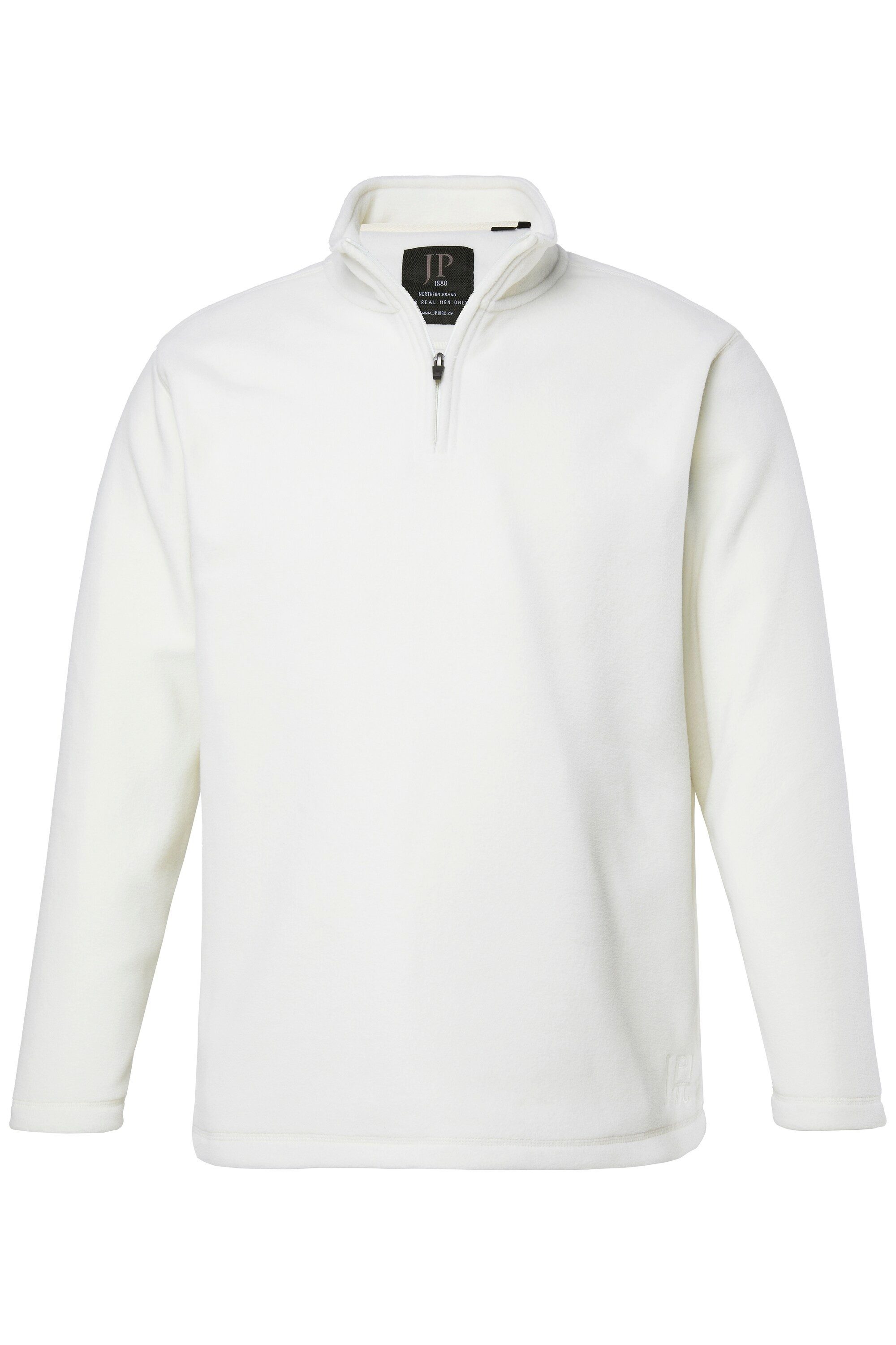 Sweatshirt Troyer Fleece Stehkragen Zipper ultraleicht