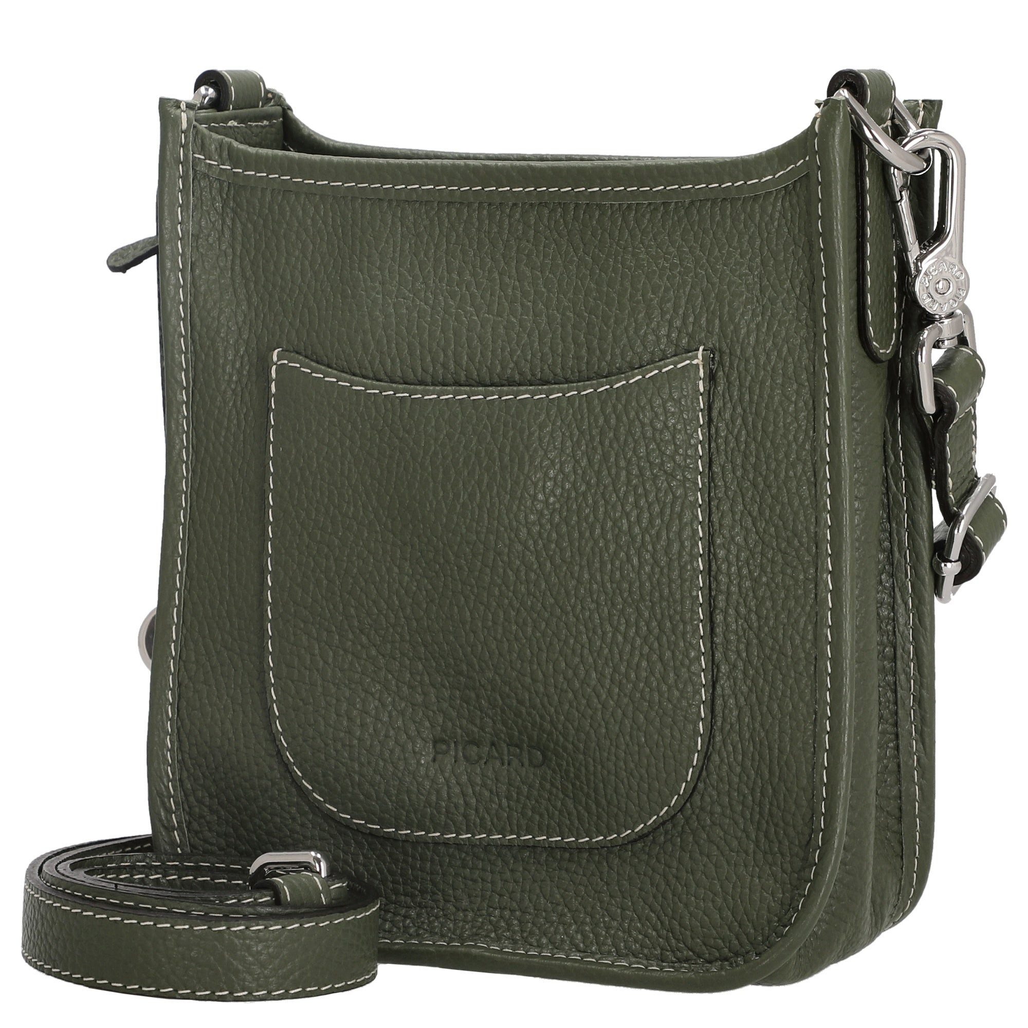 Picard Umhängetasche Kronberg - Umhängetasche 19 cm Rindsleder (pesto)