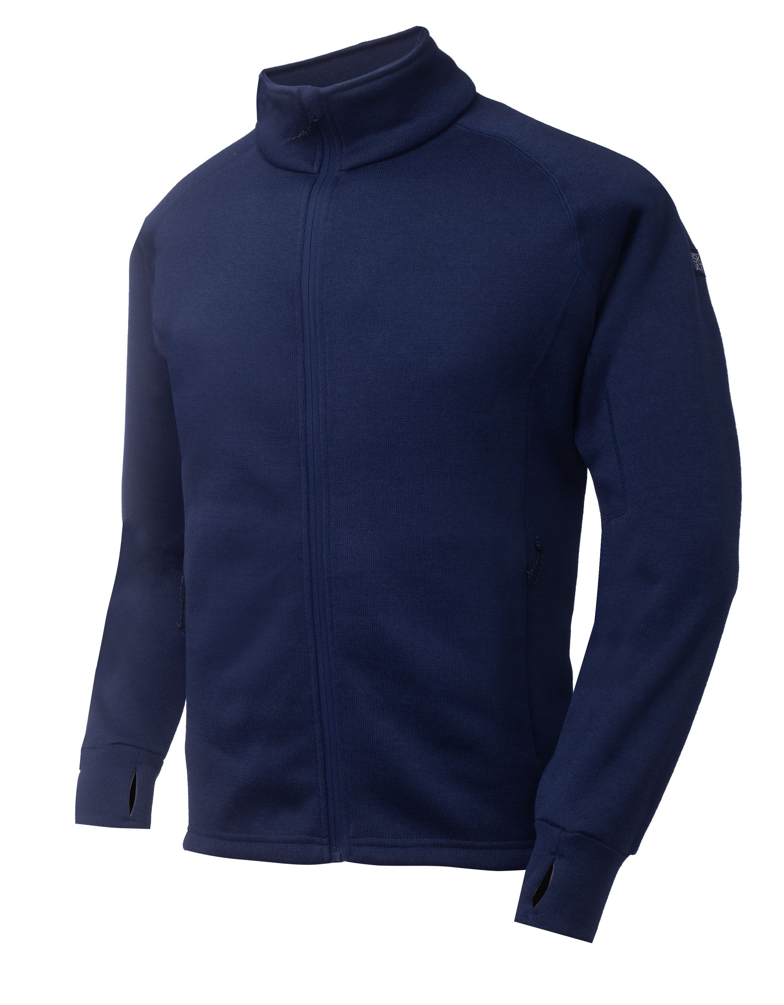 Fleecejacke Strickjacke Herren Liska