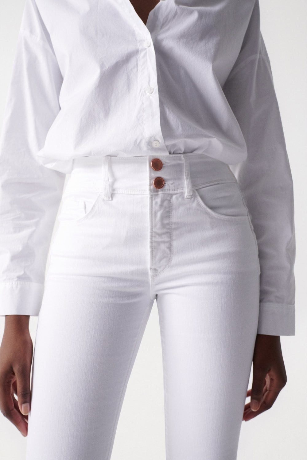 Salsa Stretch-Jeans SALSA JEANS CAPRI SECRET PUSH IN white 21005944.0001