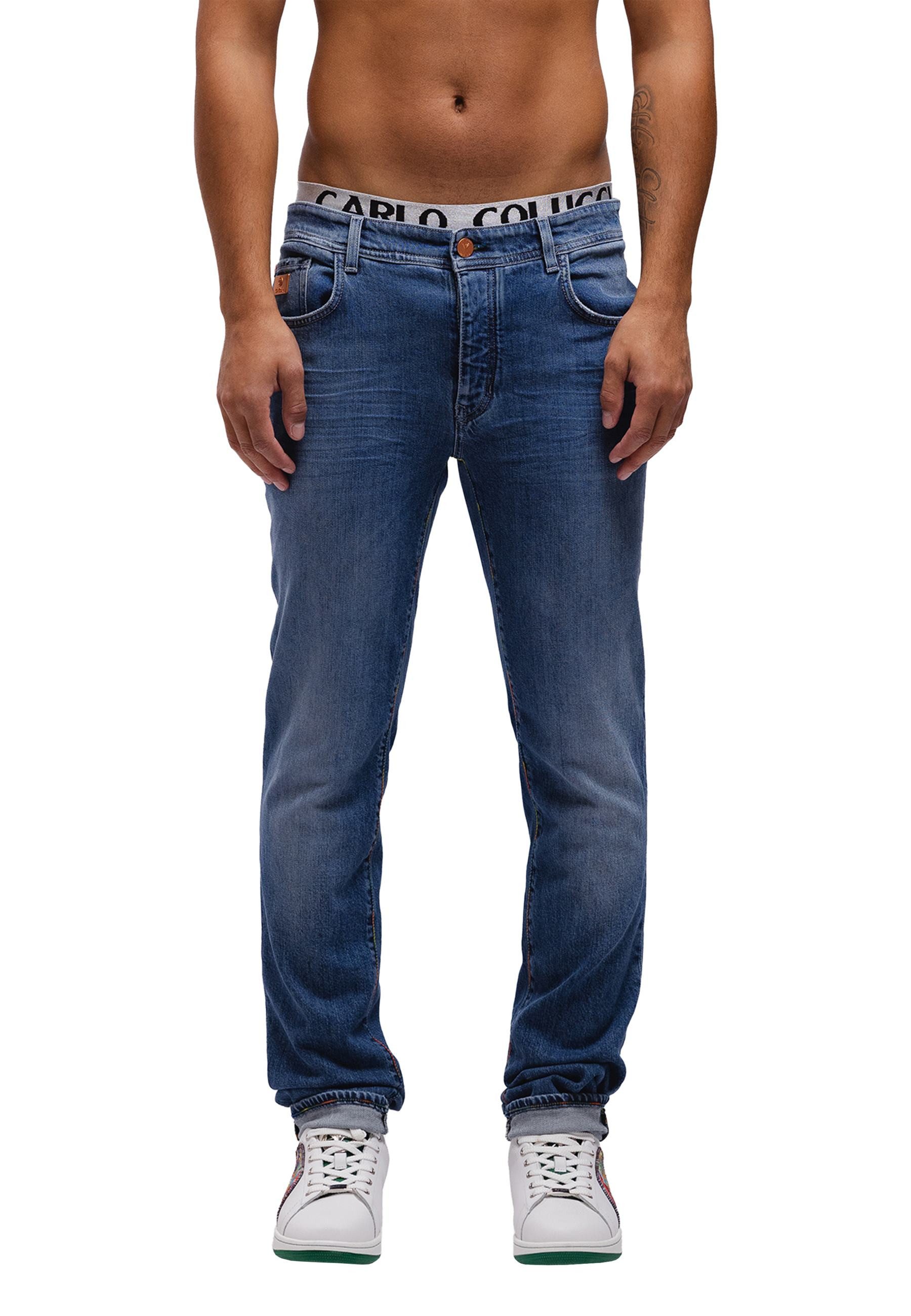 CARLO COLUCCI 5-Pocket-Jeans MIAMI
