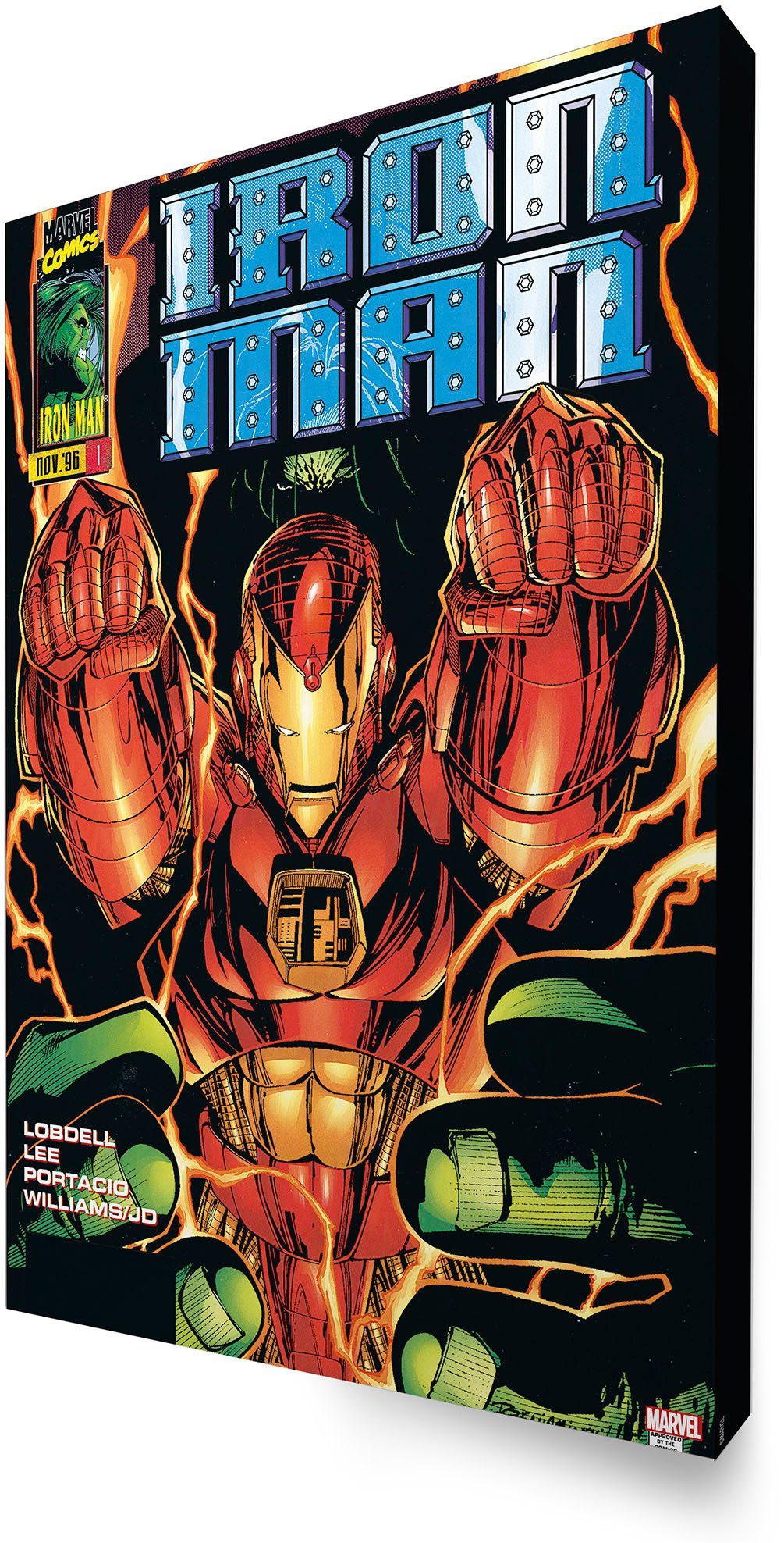 MARVEL Leinwandbild Iron Man, (1 St)