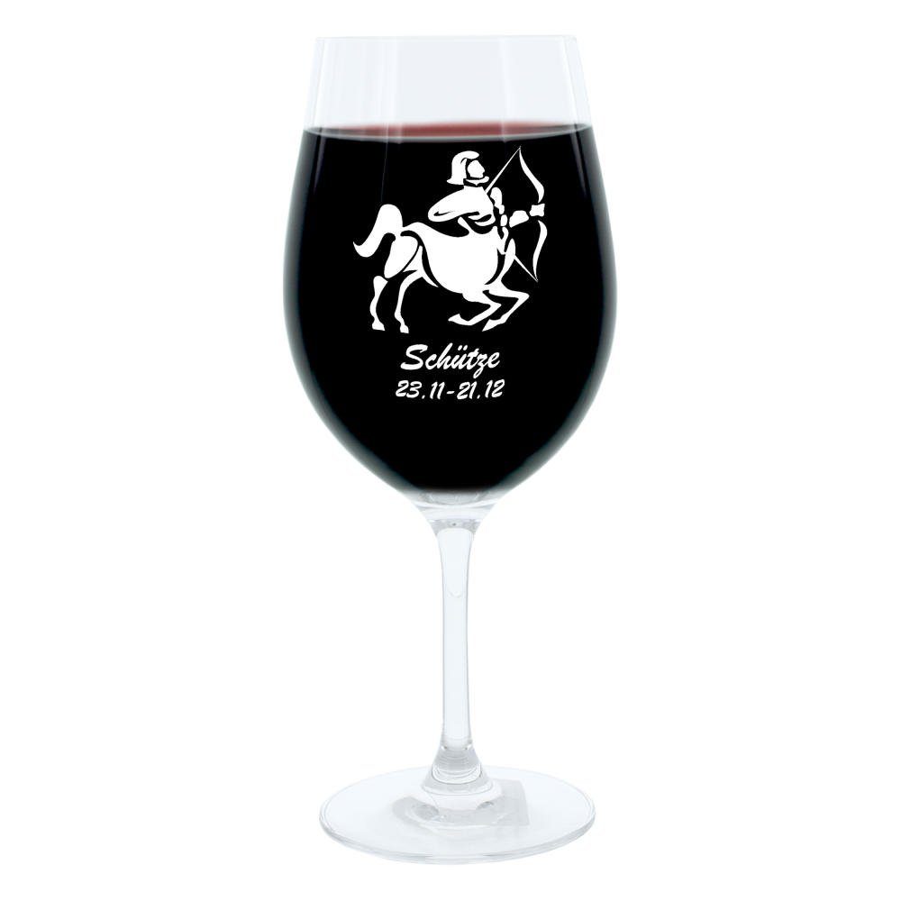 LEONARDO Weinglas »Sternzeichen Schütze«, Glas, lasergraviert online kaufen  | OTTO