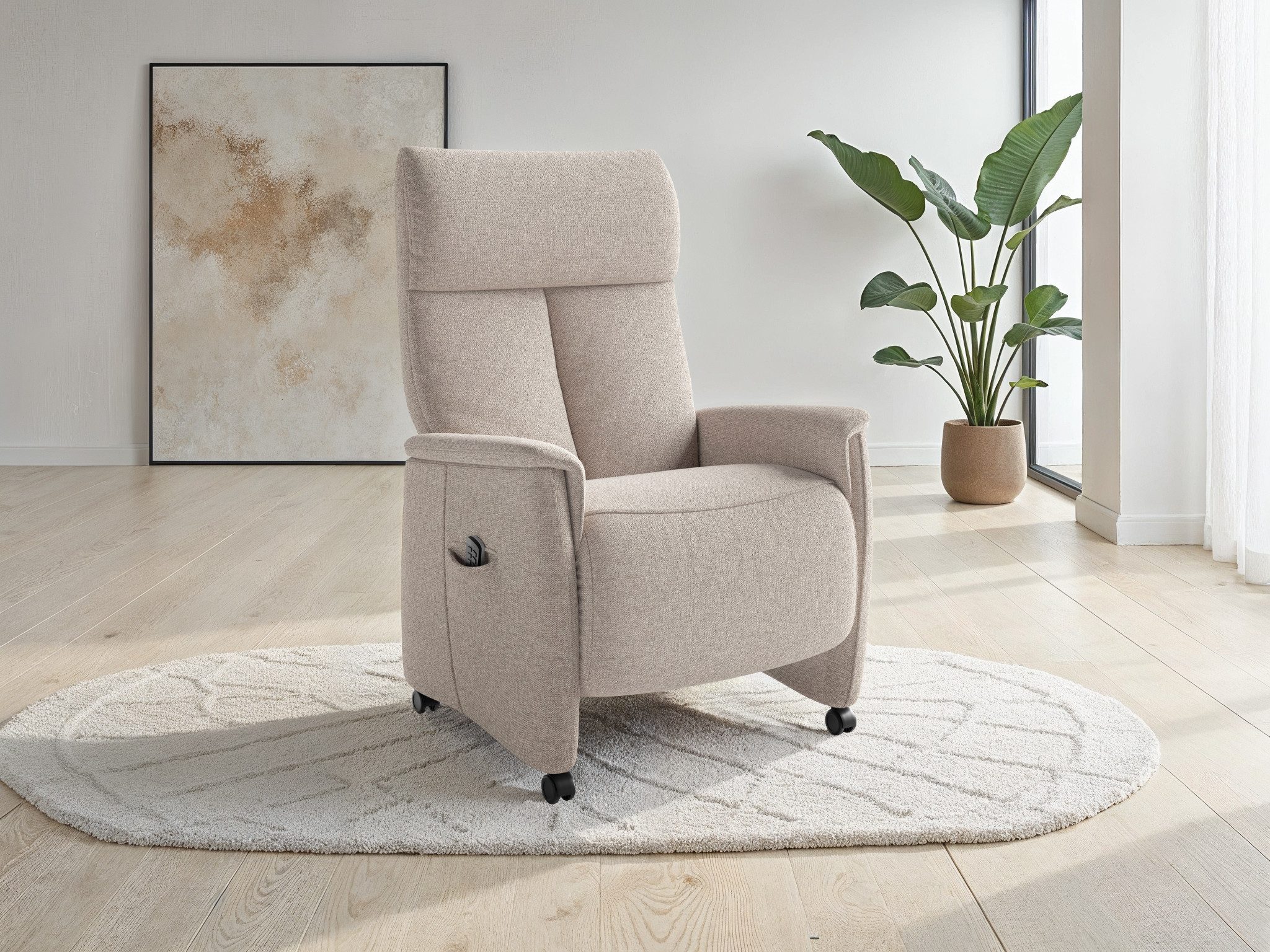 sit&more Cremona Comfort Plus, bis 200 Kg belastbar, mit Herz-Waage Funktion