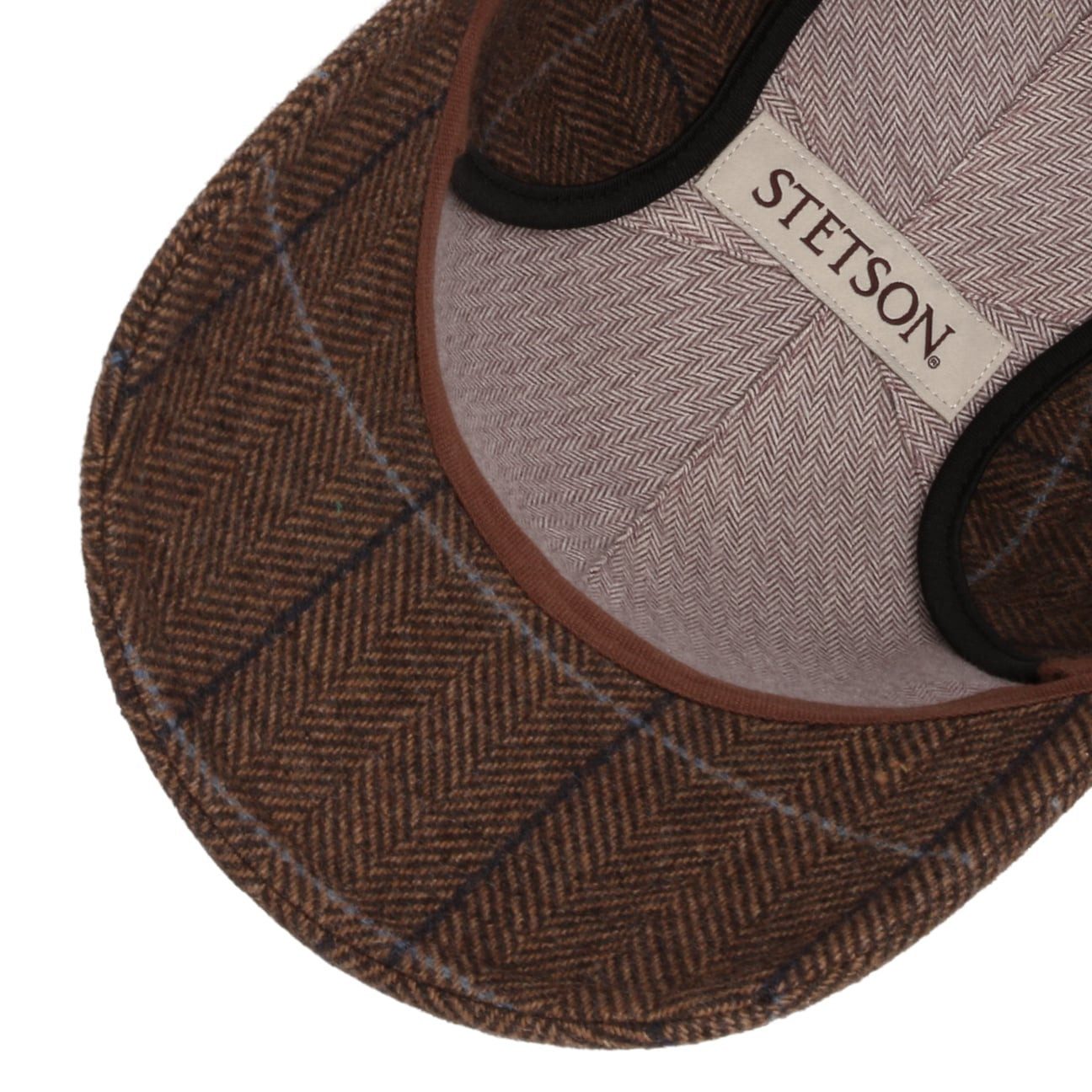 Stetson Baseball Cap (1-St) Wollcap Hinten geschlossen