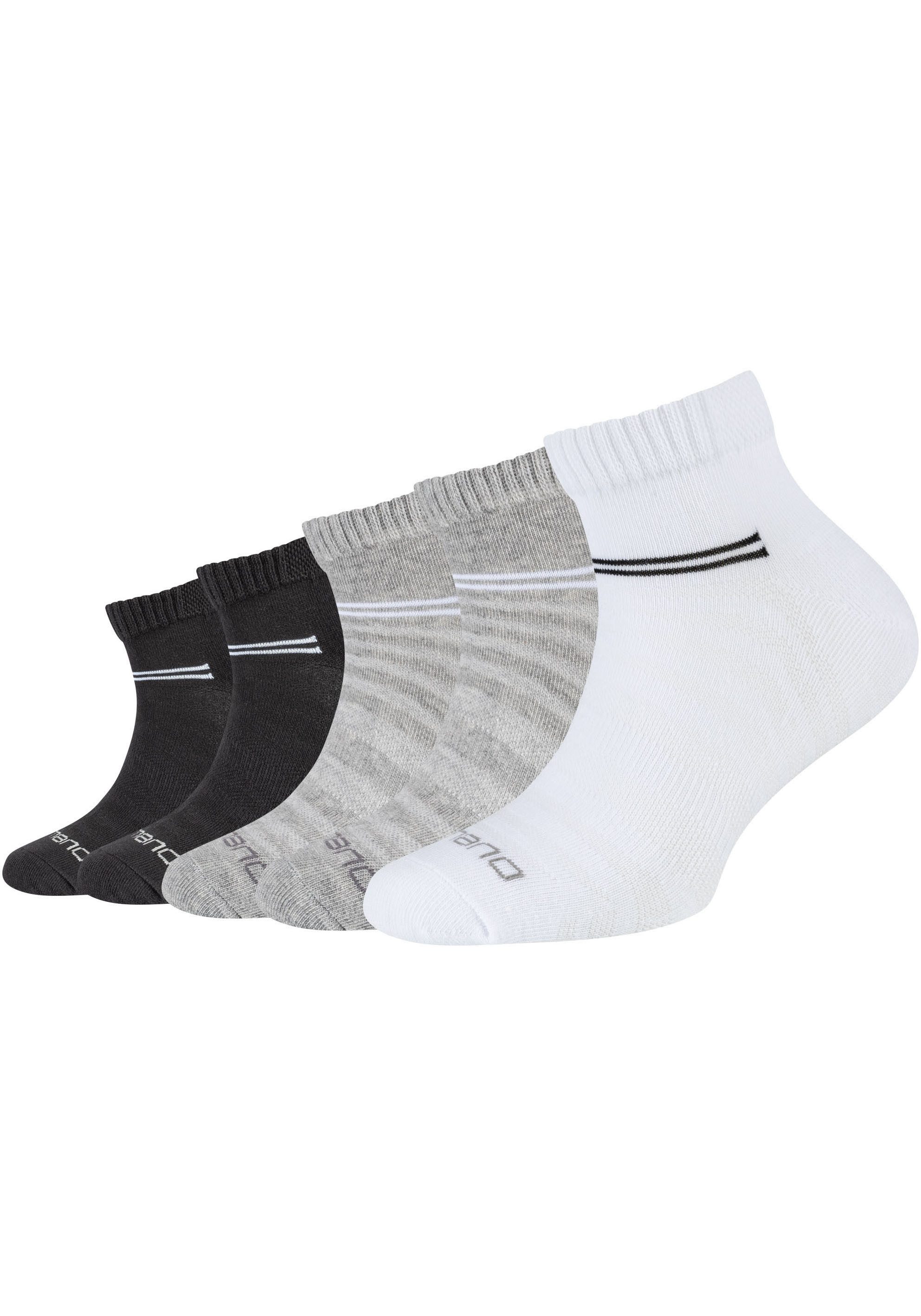 Camano Sneakersocken mesh ventilation (10-Paar) Mesh-Belüftung für perfektes Fußklima bei jeder Aktivität