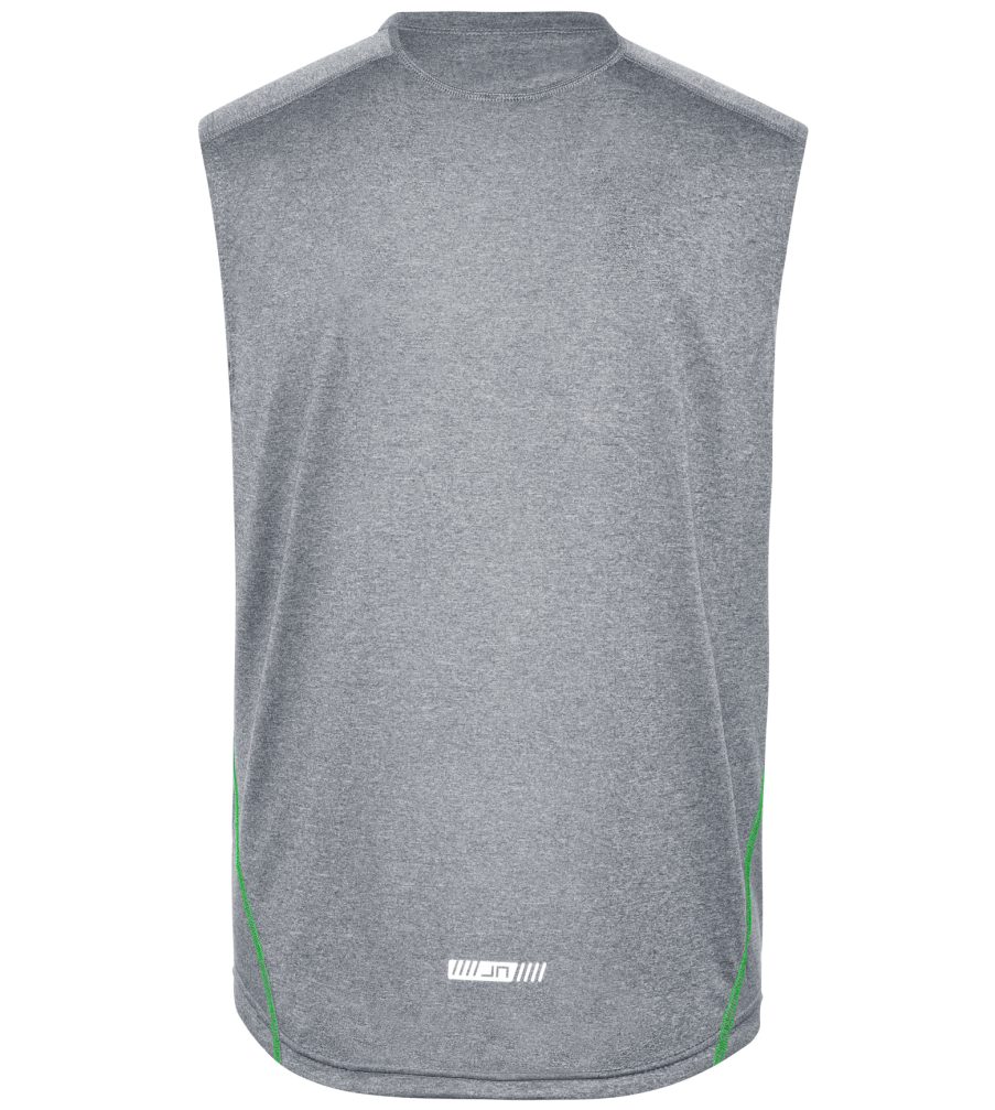 James & Nicholson Lauftop Doppelpack Sportliches Herren Lauf Top aus Funktionspolyester JN470 (Doppelpack, 2er-Pack) Feuchtigkeitsregulierendes Material