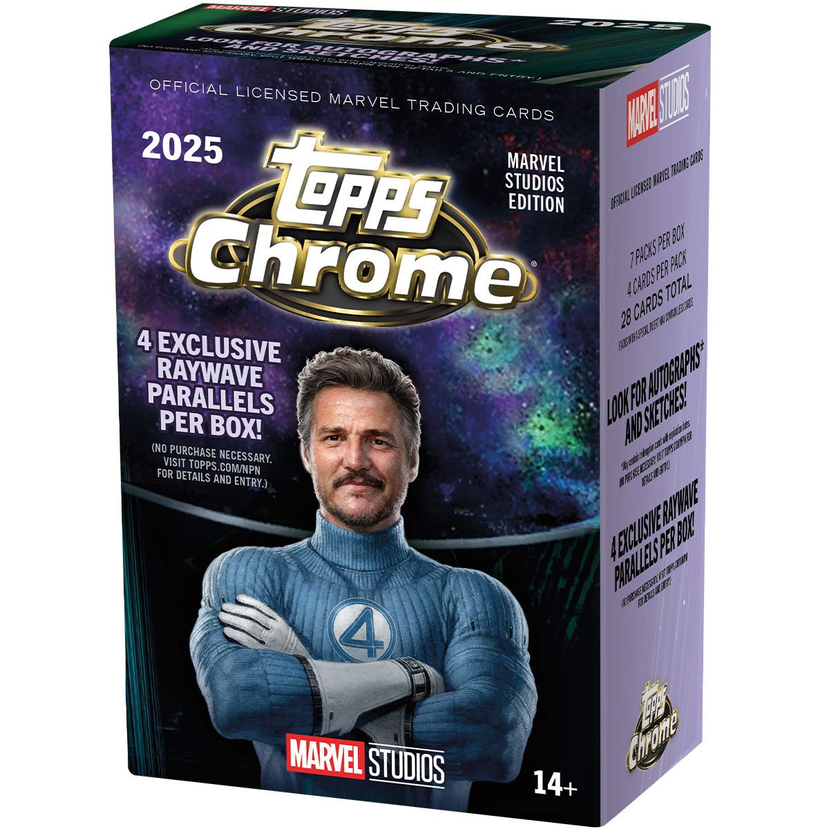 Topps Sammelkarte Topps Chrome Marvel Studios 2025 - 1 Value Box
