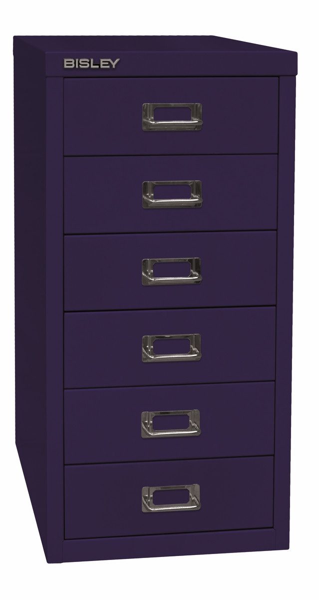 Bisley Aktenschrank MultiDrawer Schubladenschrank in Oxfordblau - Maße: H 59 x B 28 x T 38 cm