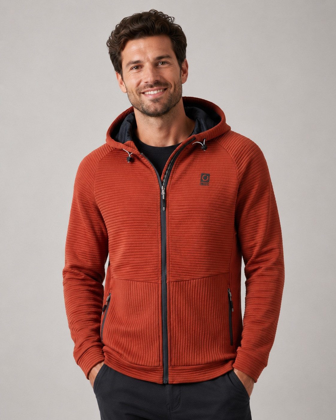 LPO Funktionsjacke Vincent MN II Verstellbare Kapuze, mehrere Taschen, Innenfutter