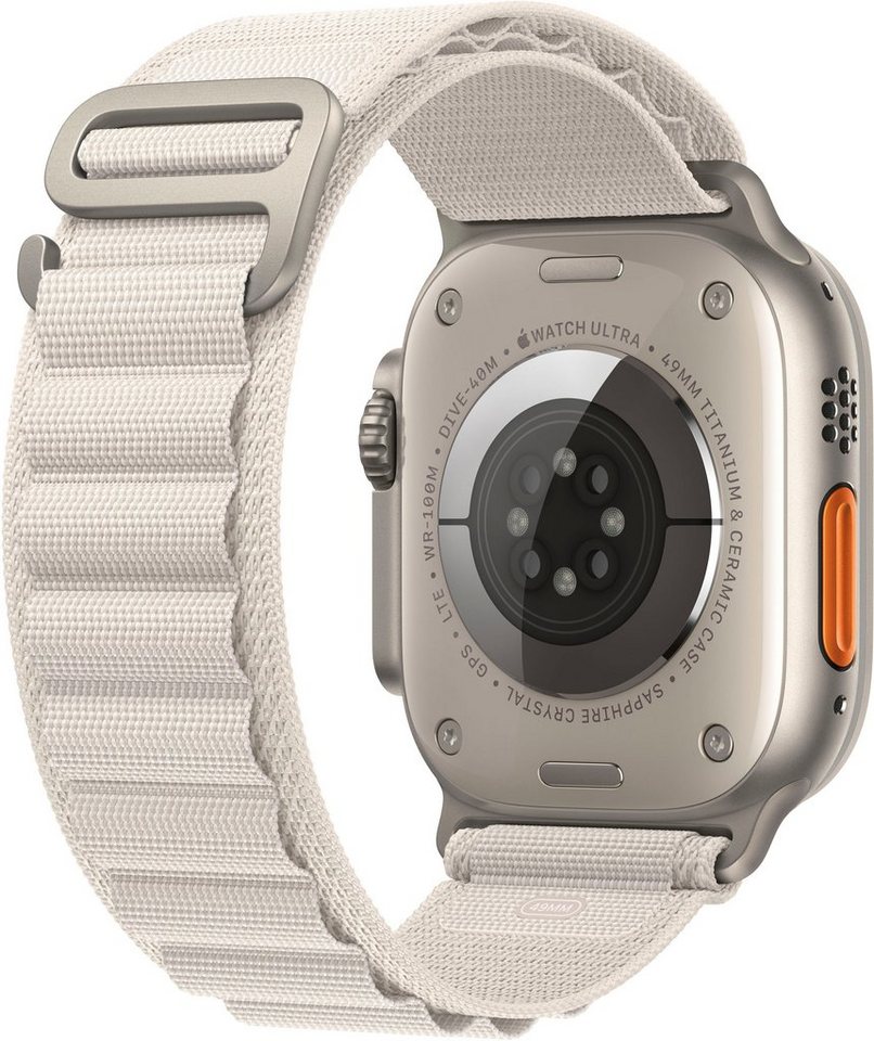 Apple Watch Ultra GPS + Cellular 49mm Alpine S Watch, Gemacht für extreme  Anforderungen