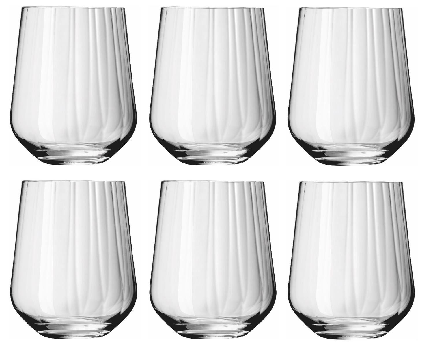 Cocktailglas Sternschliff