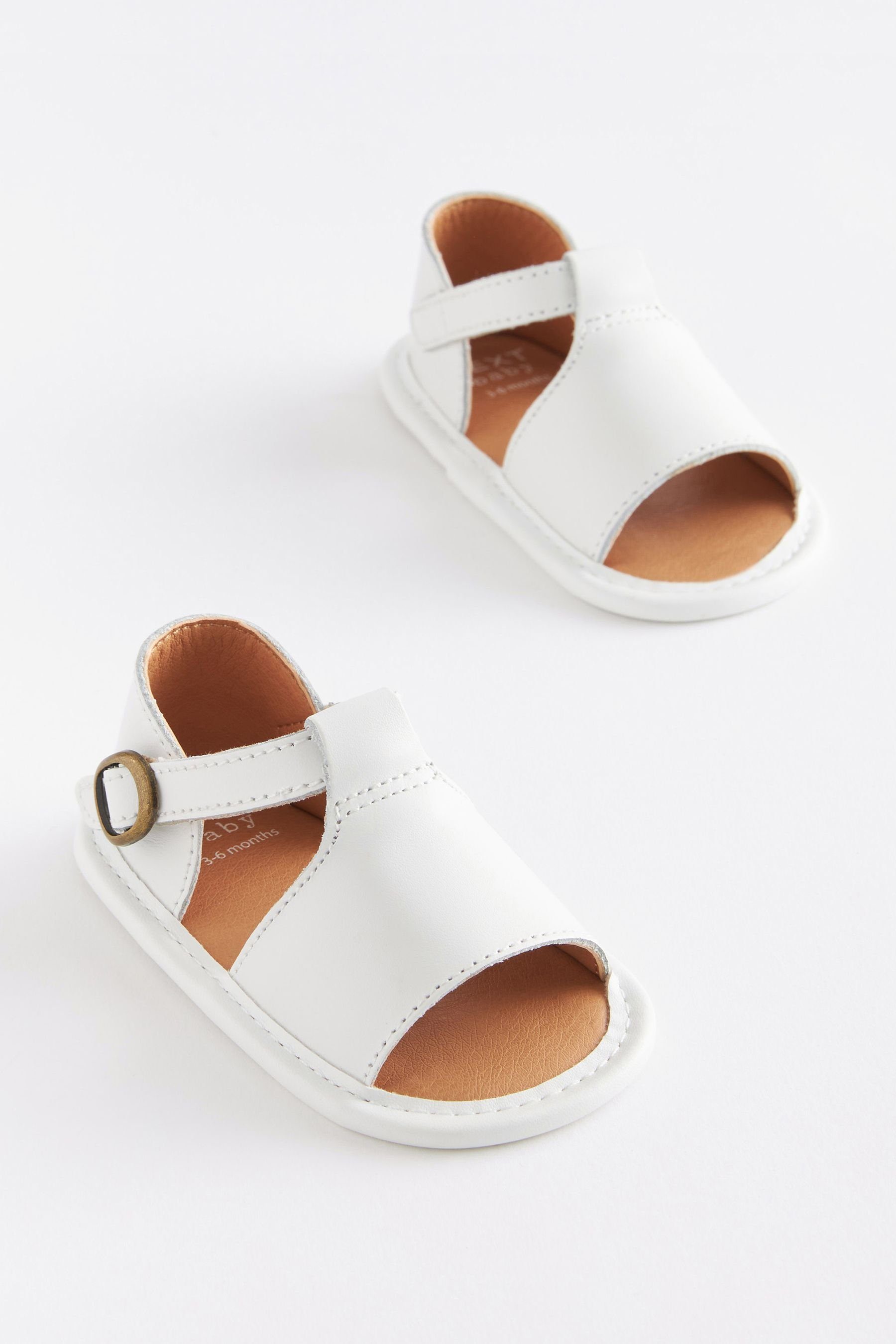 Baby-Sandalen Next White (1-tlg) aus Sandale Leder