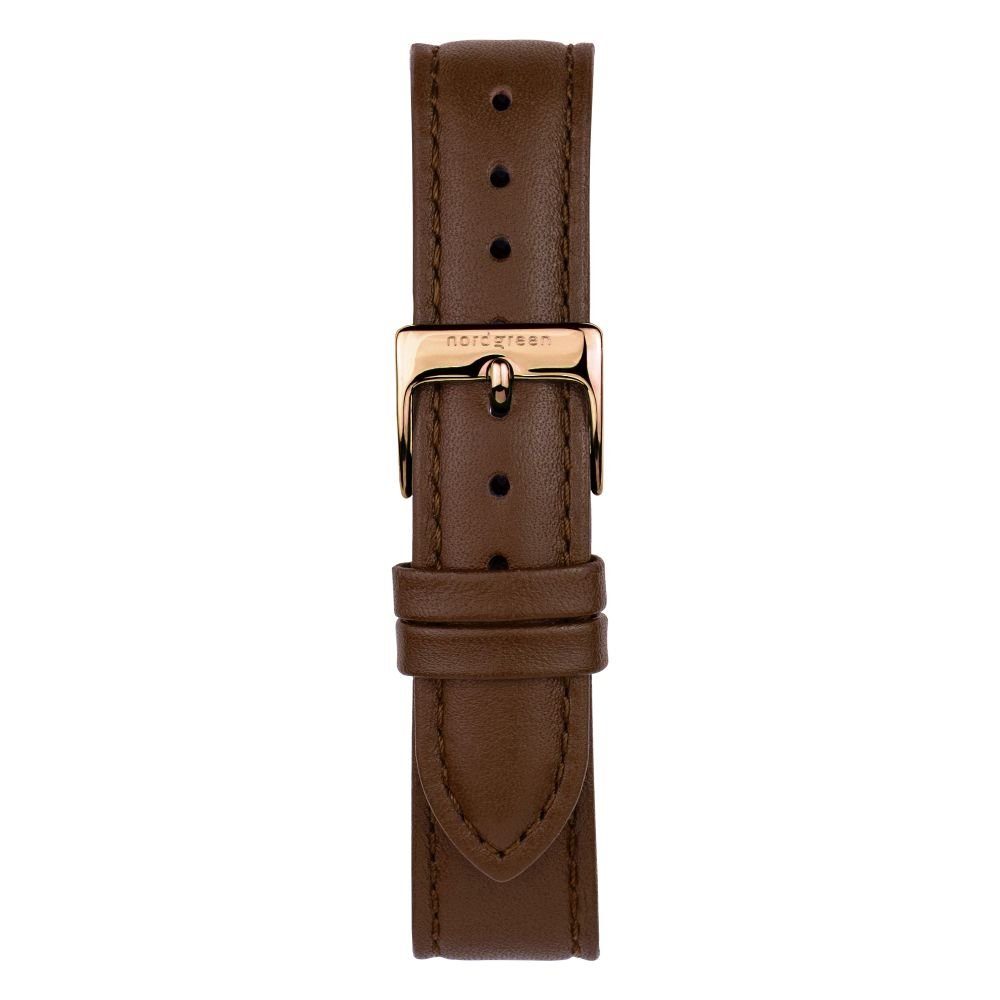 Nordgreen Quarzuhr nordgreen Herren Uhr PH40RGLEBRXX Philosopher Rosé vergoldet, (1-tlg)