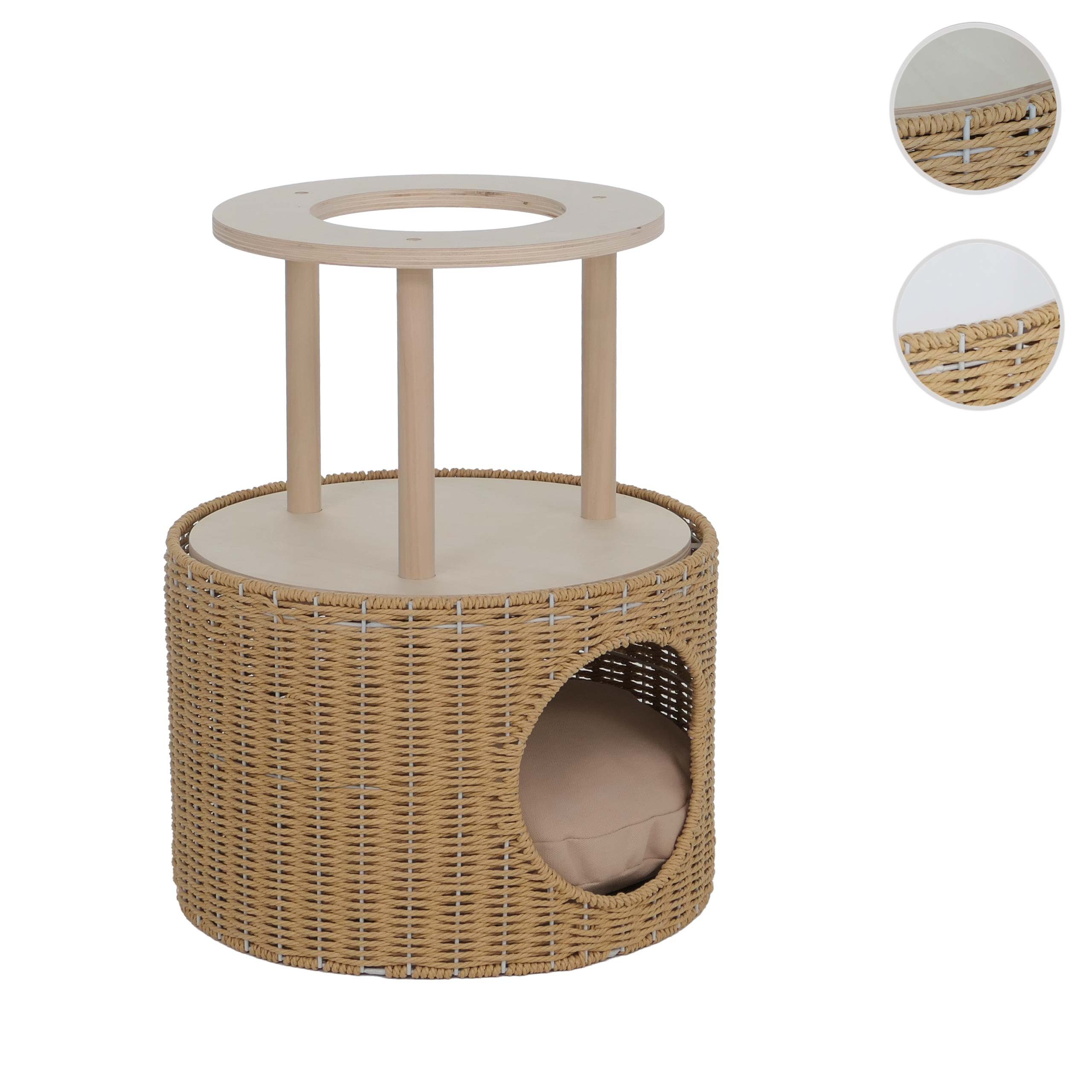 MCW Tierbett MCW-Q59, Mit geschützter Höhle und Aussichtsplattform