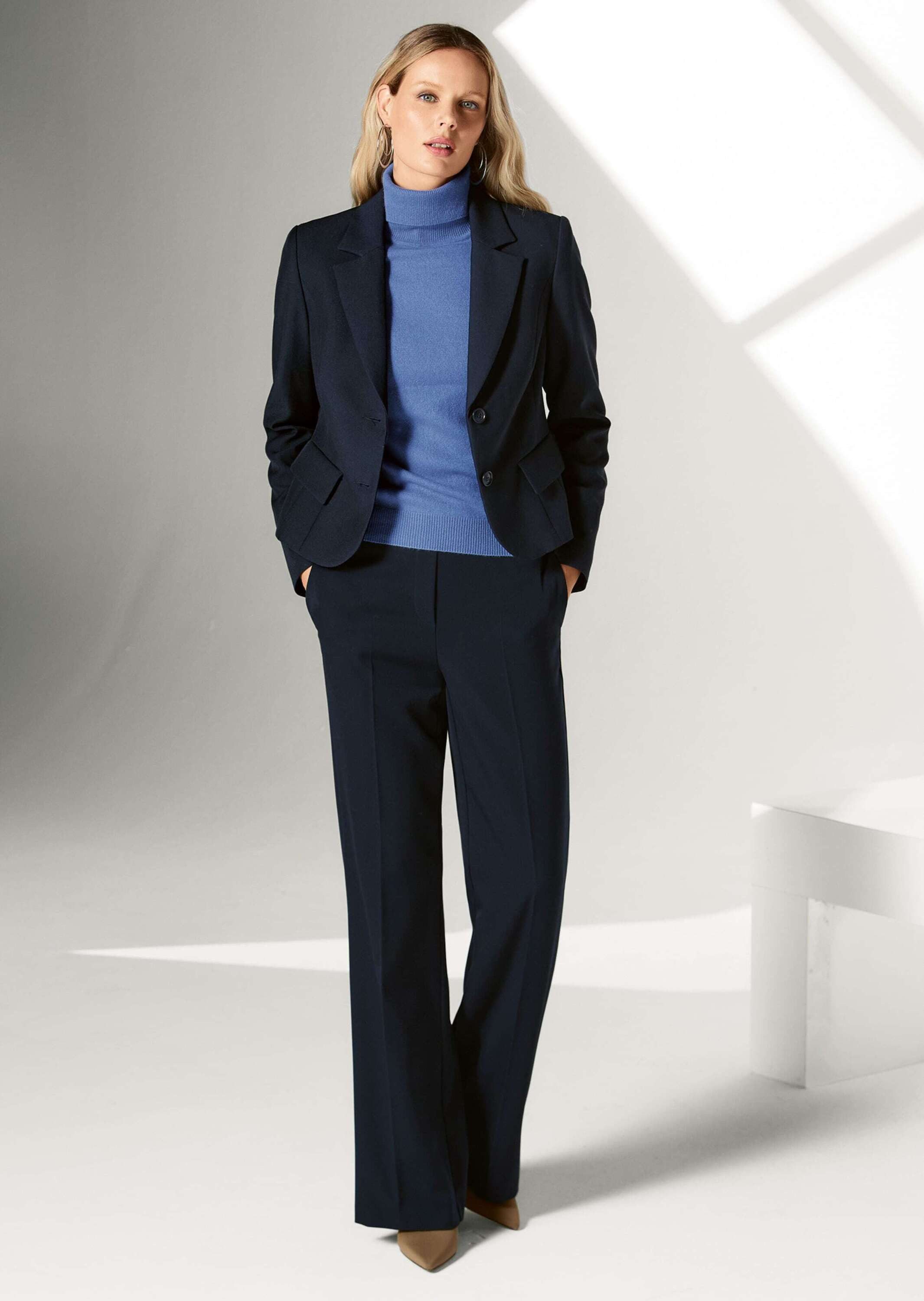 MADELEINE Kurzblazer Kurzblazer in Jeans-Optik