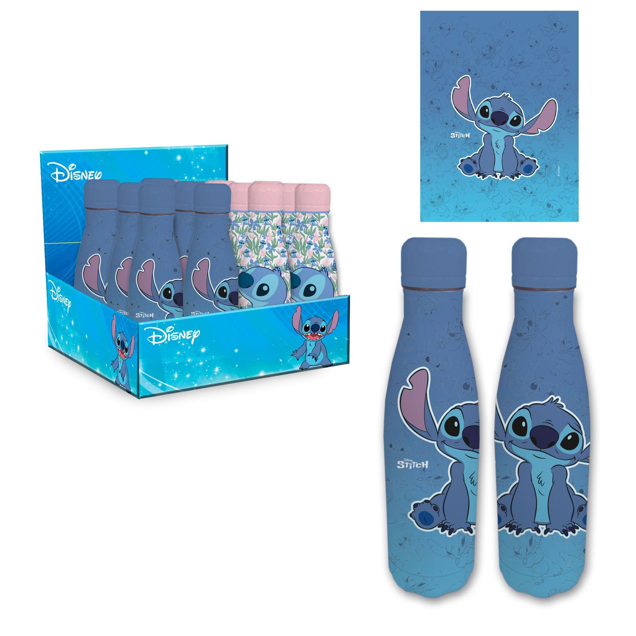 Stitch Plüschfigur Stitch Wasserflasche, Water Bottle günstig online kaufen