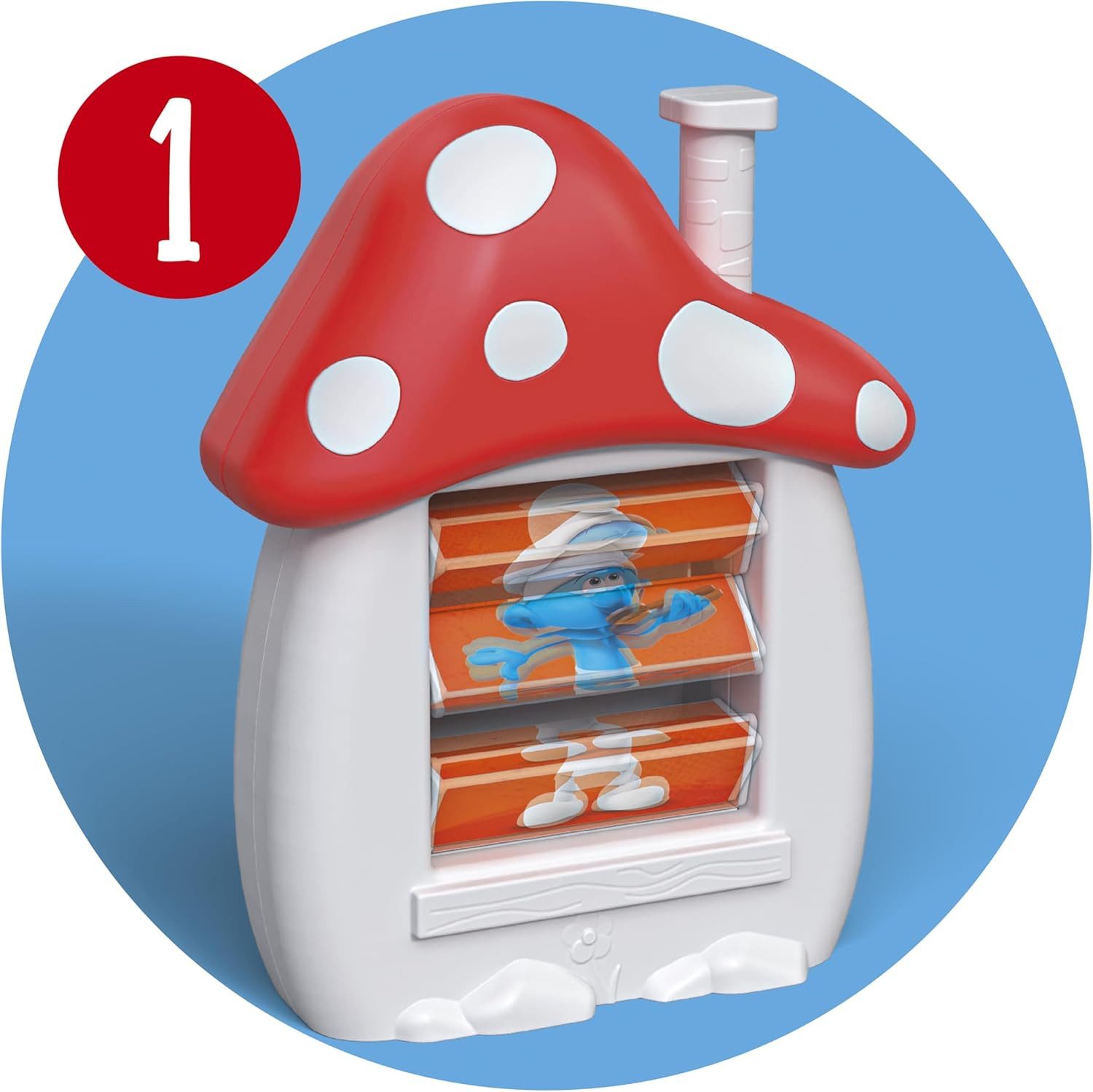 Schmidt Spiele Spiel Die Schlümpfe Schlumpf Mix Kinderspiel Action für 2–4 Spieler