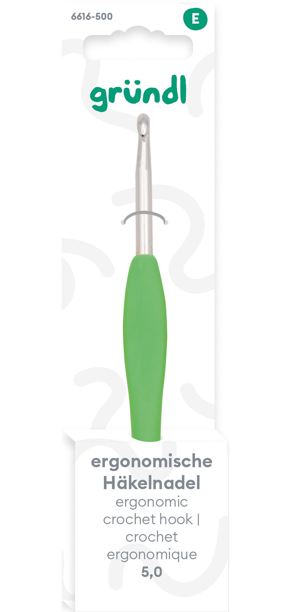 Gründl Häkelnadeln Häkelnadel Ergonomisch, 1 Stück