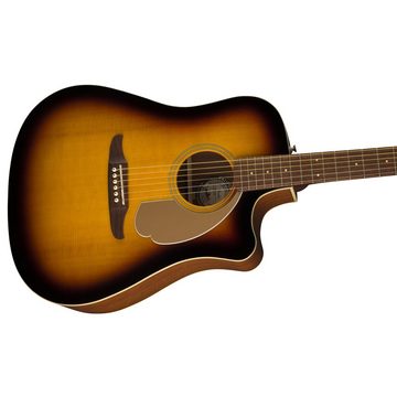 Fender Westerngitarre, Redondo Player WN Sunburst - Westerngitarre