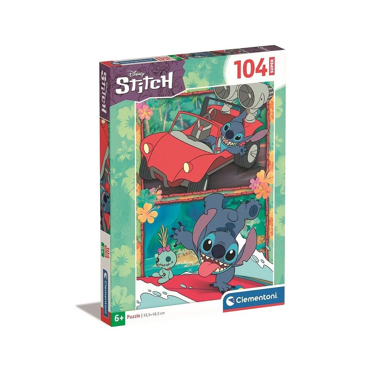 Clementoni® Lernspielzeug Disney Lilo und Stitch Wild Adventure 104-teiliges