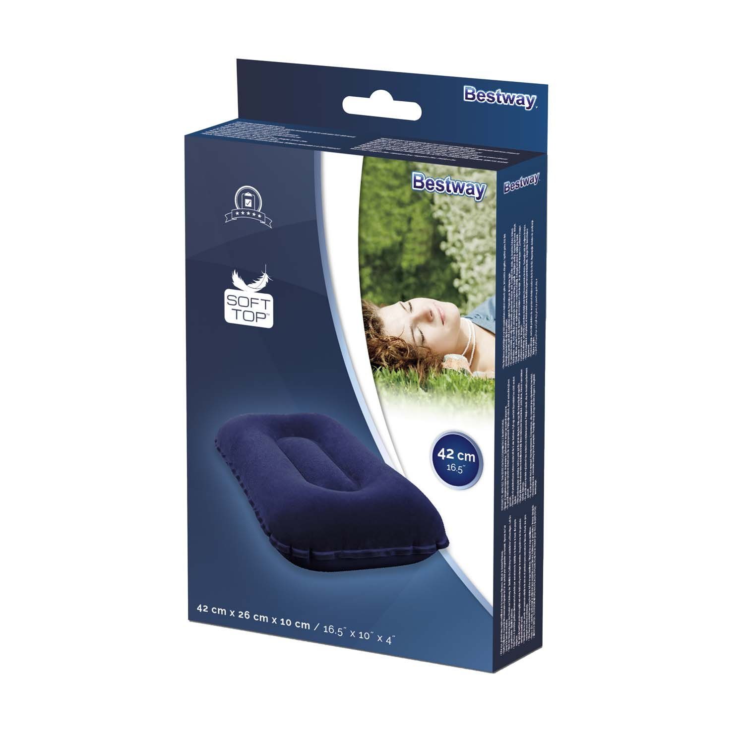 Bestway Pool Bestway 67121 - Aufblasbares Camping-Kissen 42 x 26 x 10 cm, s günstig online kaufen
