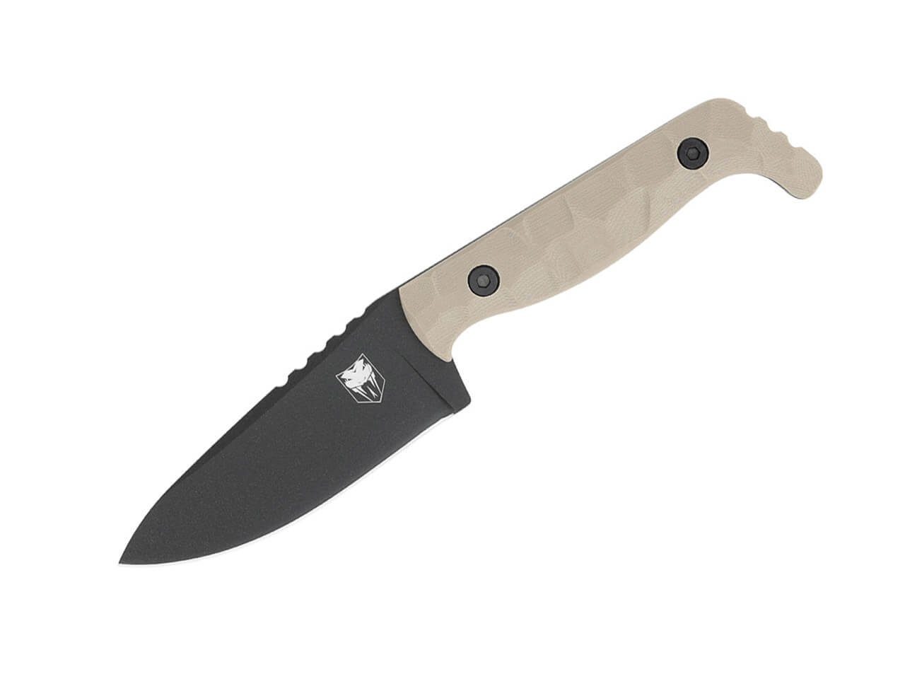 Böker Plus Universalmesser CobraTec Kingpin G10 Tan feststehendes Messer mit Kydexscheide