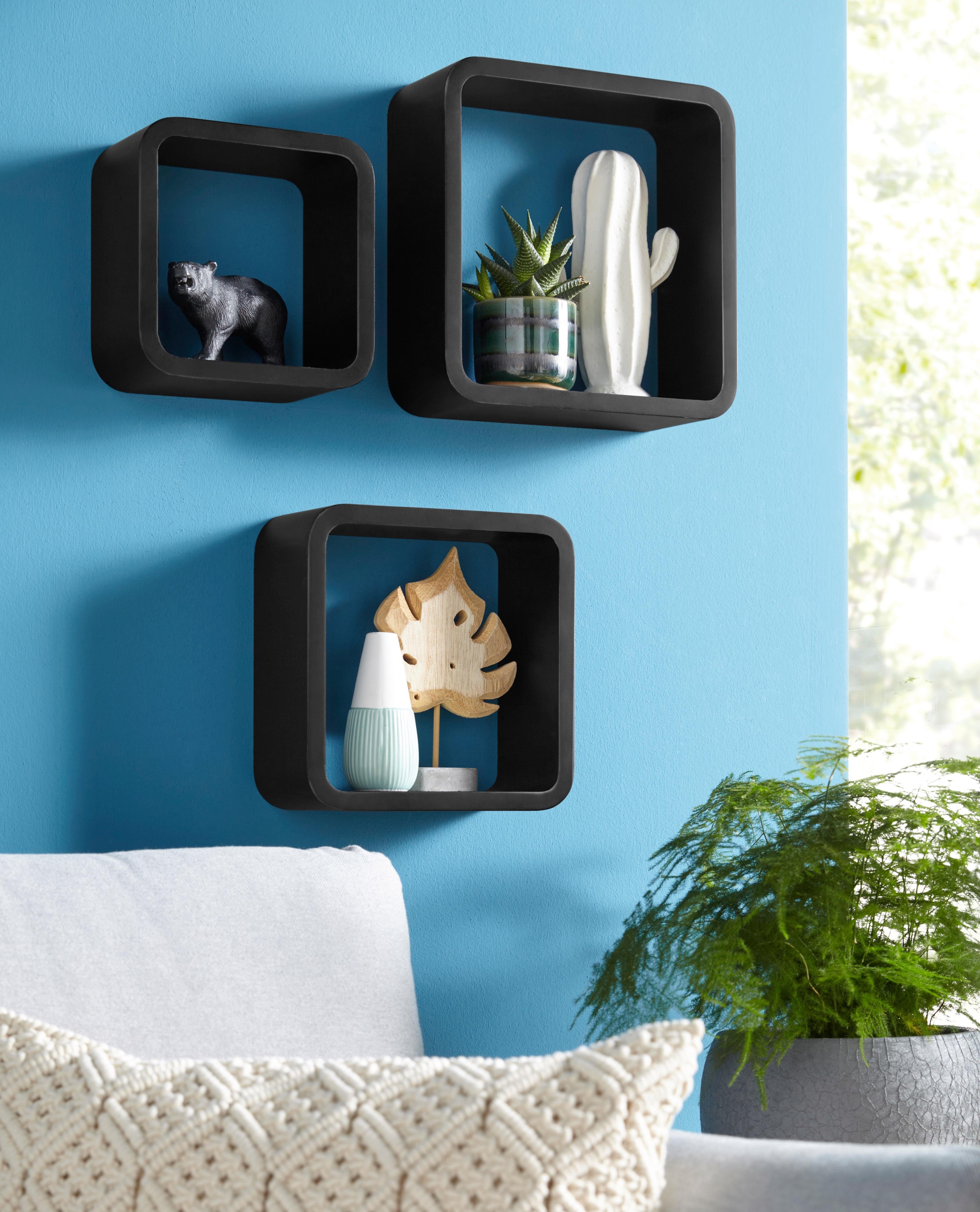 Home affaire Deko-Wandregal, Set 3-tlg., Dekoregal, günstig online kaufen