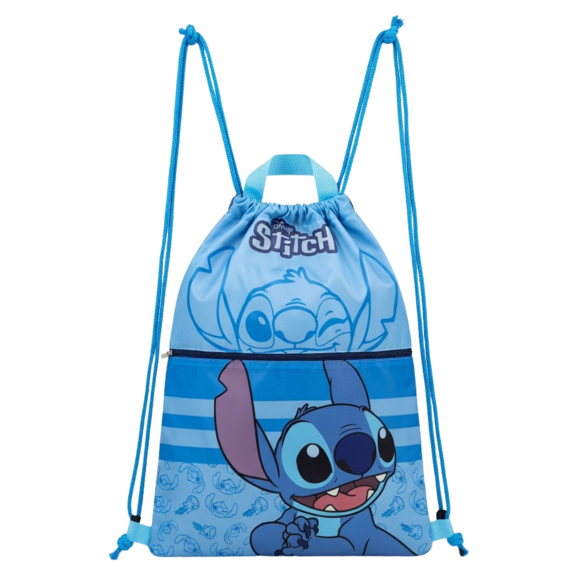 Turnbeutel Disney Stitch Turnbeutel, Kordelzug, Sporttasche, Schwimmbeutel
