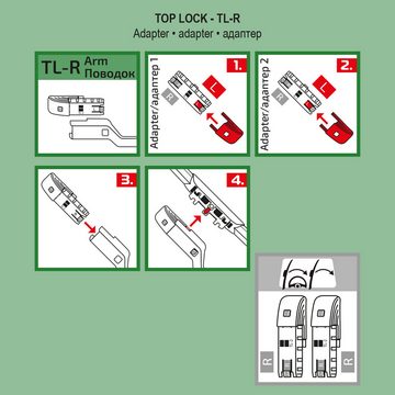 alca Scheibenwischblätter Set für CITROËN BERLINGO (05.2008 - 05.2024) SUPER FLAT, (2-St)