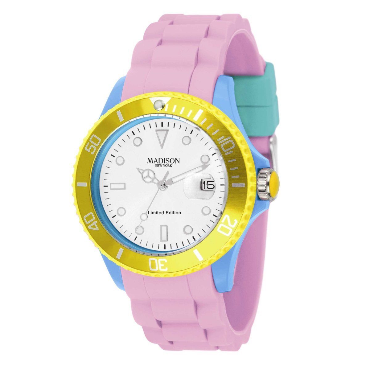 Madison New York Quarzuhr U4484, (Colour Festival)