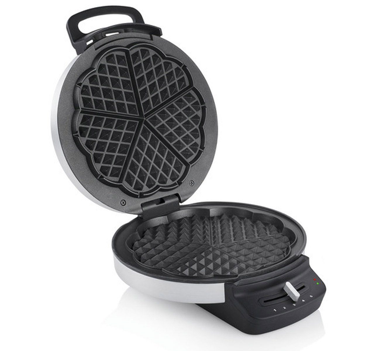 Nova Waffeleisen 132393 Edelstahl-Waffeleisen, 750 W