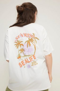 Studio Untold Rundhalsshirt T-Shirt oversized Prints Rundhals Halbarm