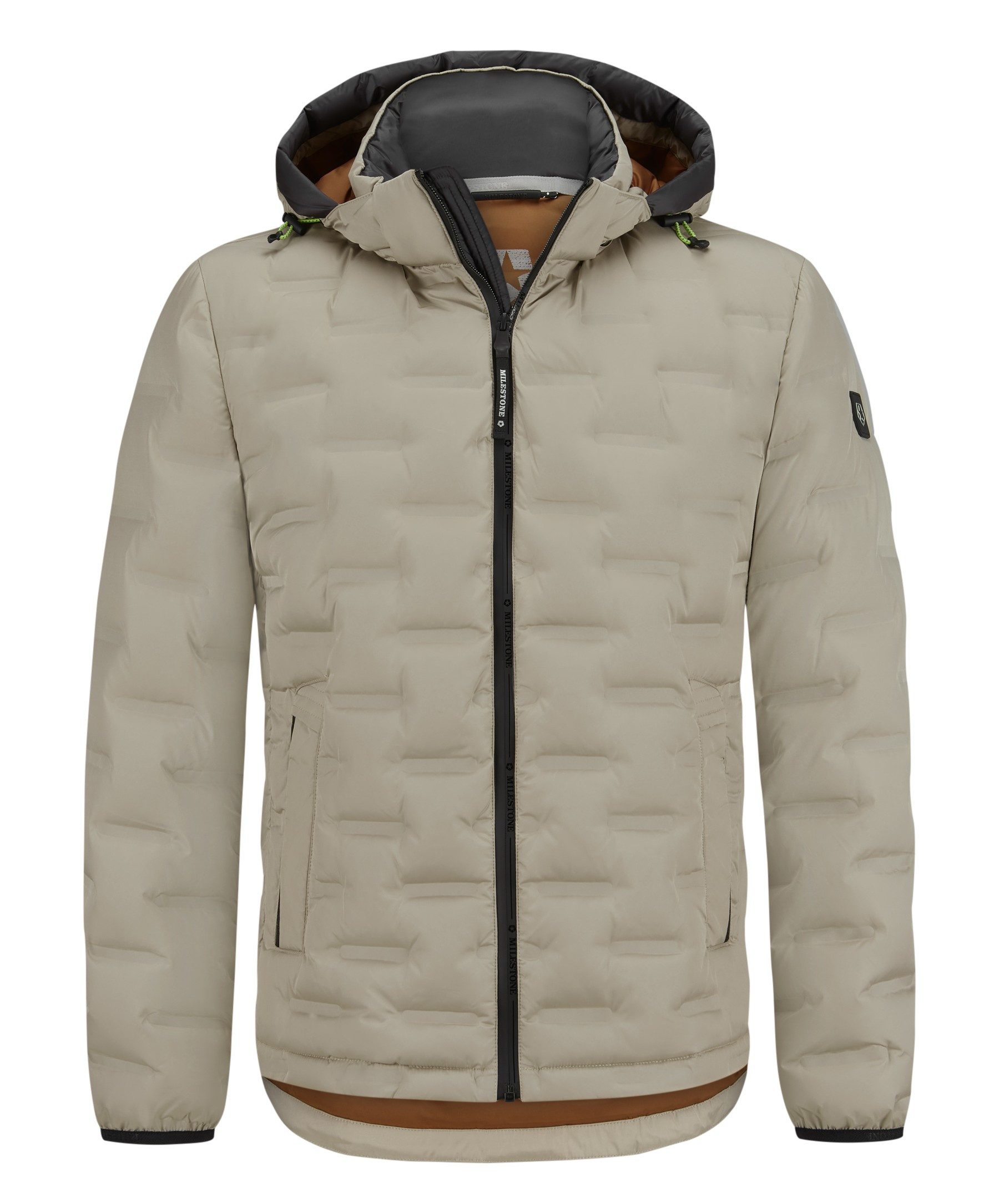 Milestone Steppjacke MSBrayden mit abnehmbarer Kapuze günstig online kaufen