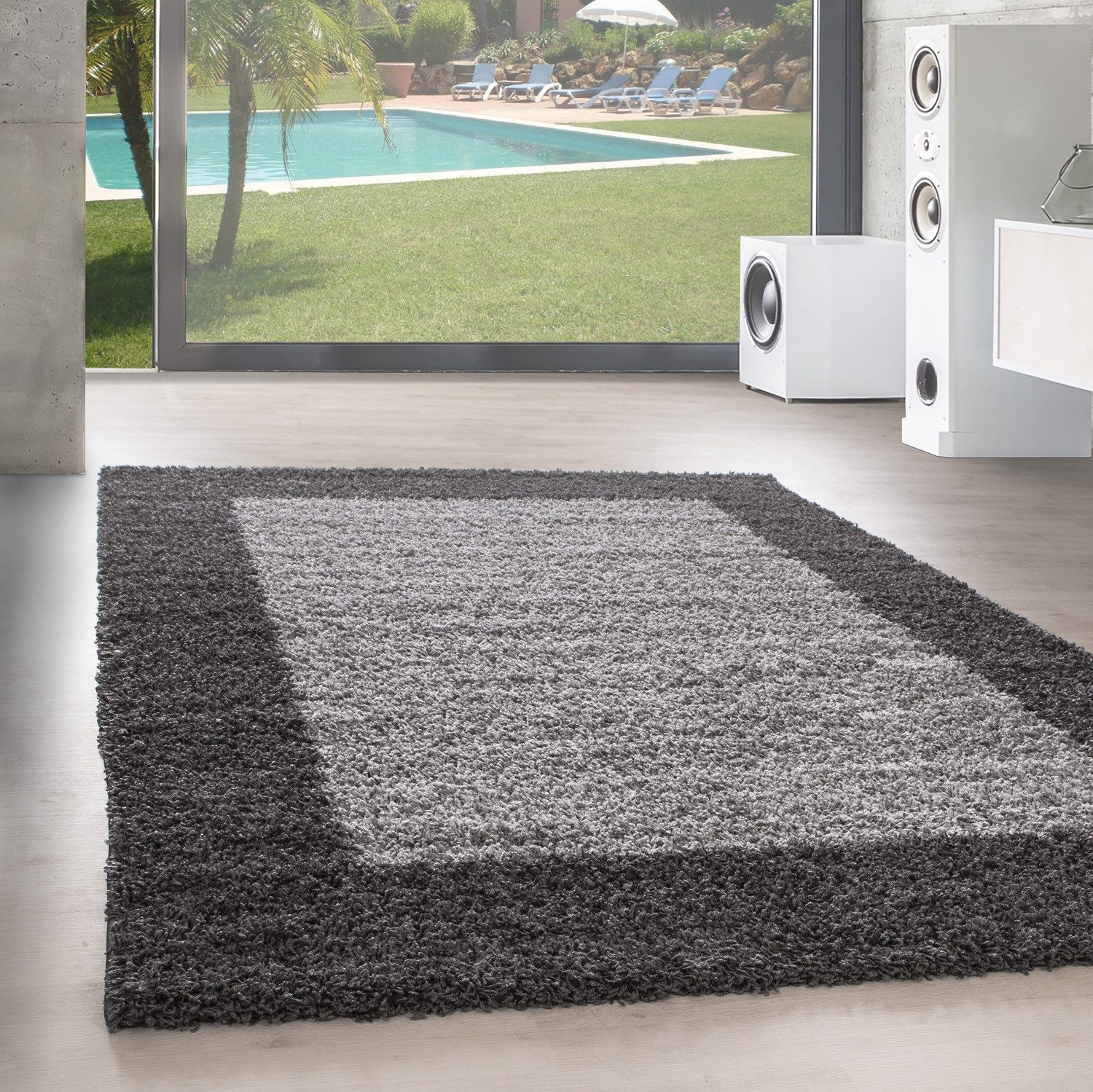 SIMPEX24 Teppich Bordüre Design, Läufer, Höhe: günstig online kaufen