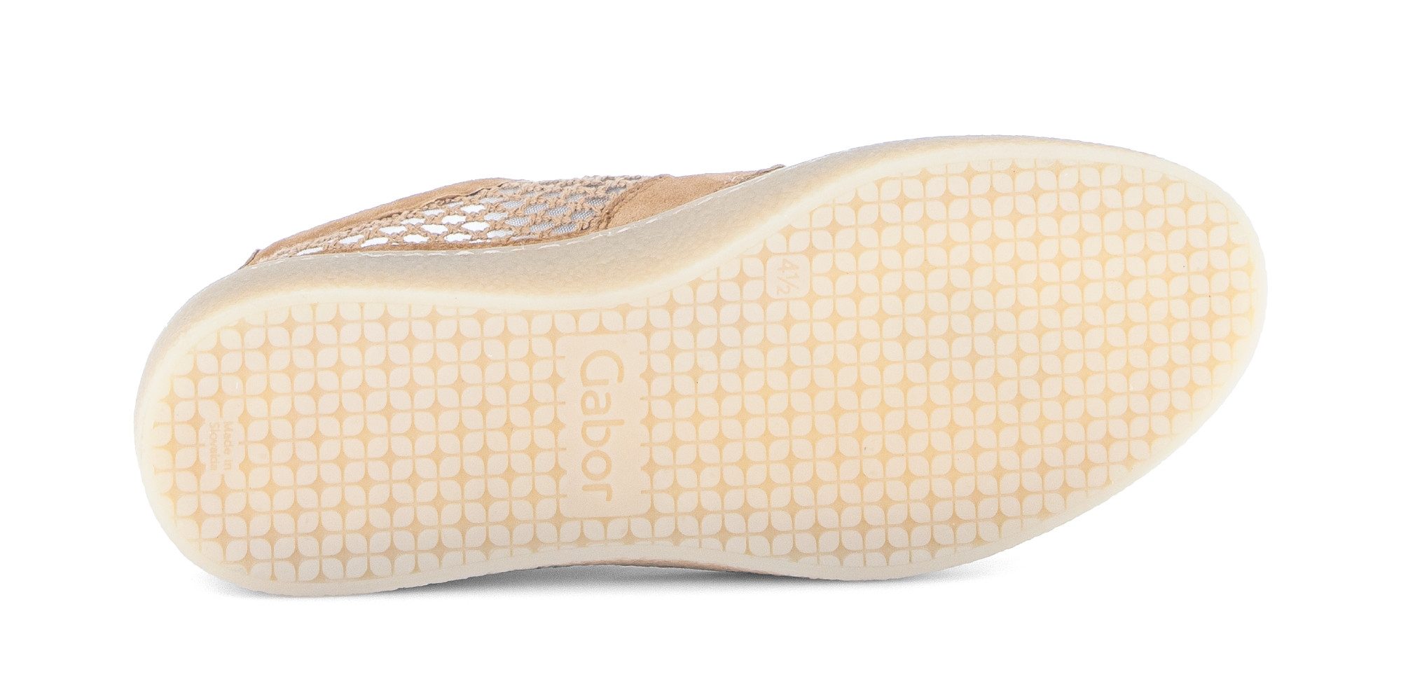 Gabor Plateausneaker Freizeitschuh, Halbschuh, Schnürer, Kontrastbesatz