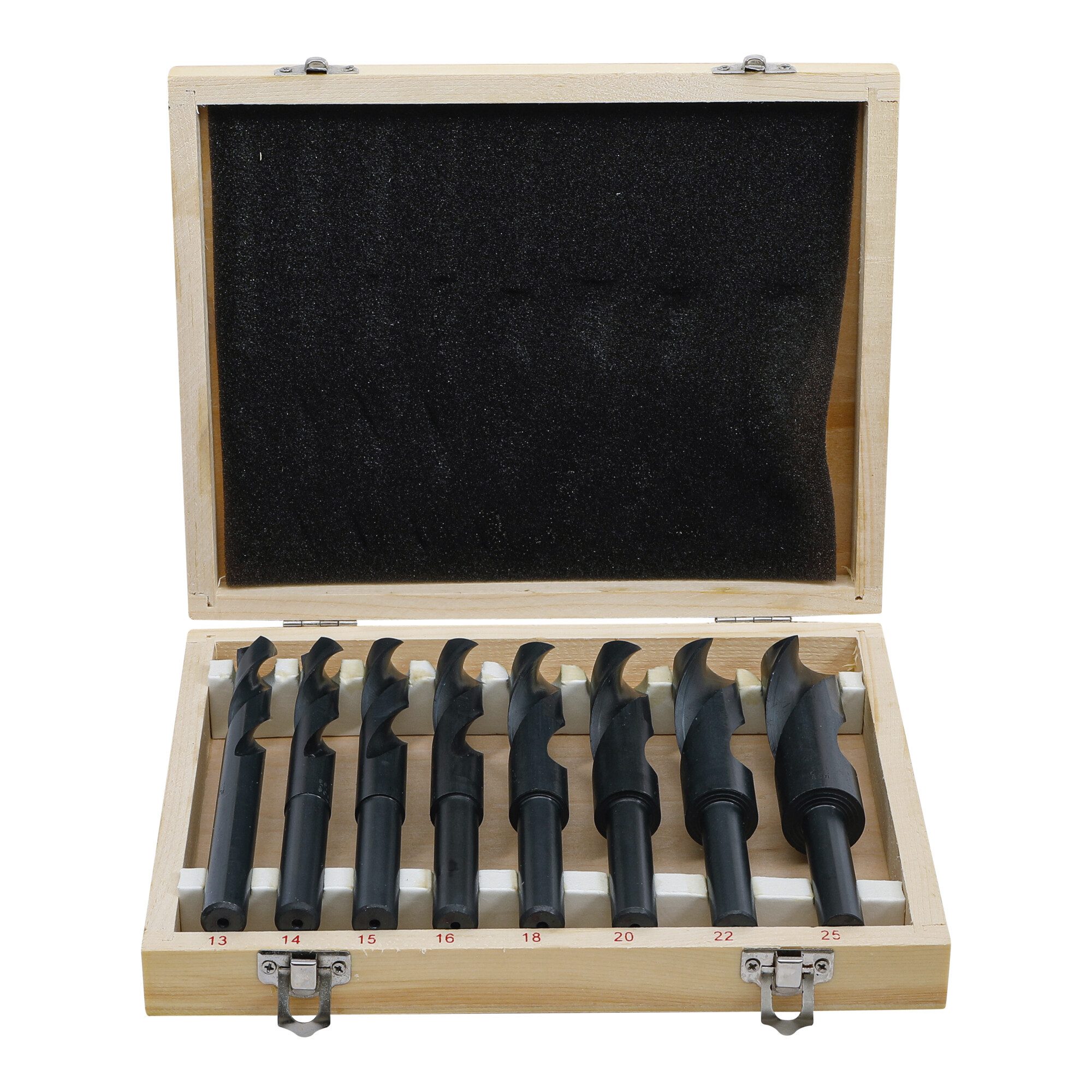 BGS technic Metallbohrer BGS HSS-Bohrer-Satz 13 - 25 mm 8-tlg.