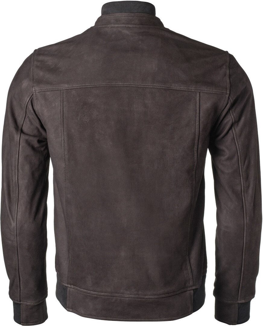 gms Motorradjacke GMS Castillo Motorrad Lederjacke protektoren reißverschluss
