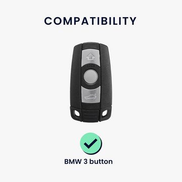 kwmobile Schlüsseltasche Autoschlüssel Silikon Hülle für BMW (1-tlg), Schlüsselhülle Schlüssel Case Cover