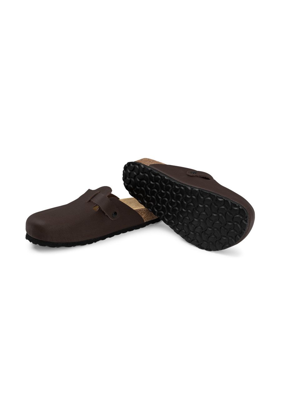 vitaform Herren Clogs Vollrindleder Clog