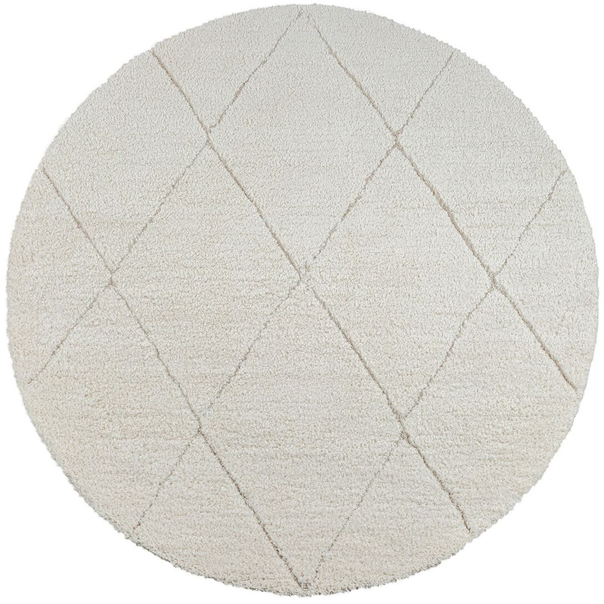 the carpet Teppich Bahar Shaggy, rund, Höhe: 30 mm – Bild 2 von 3
